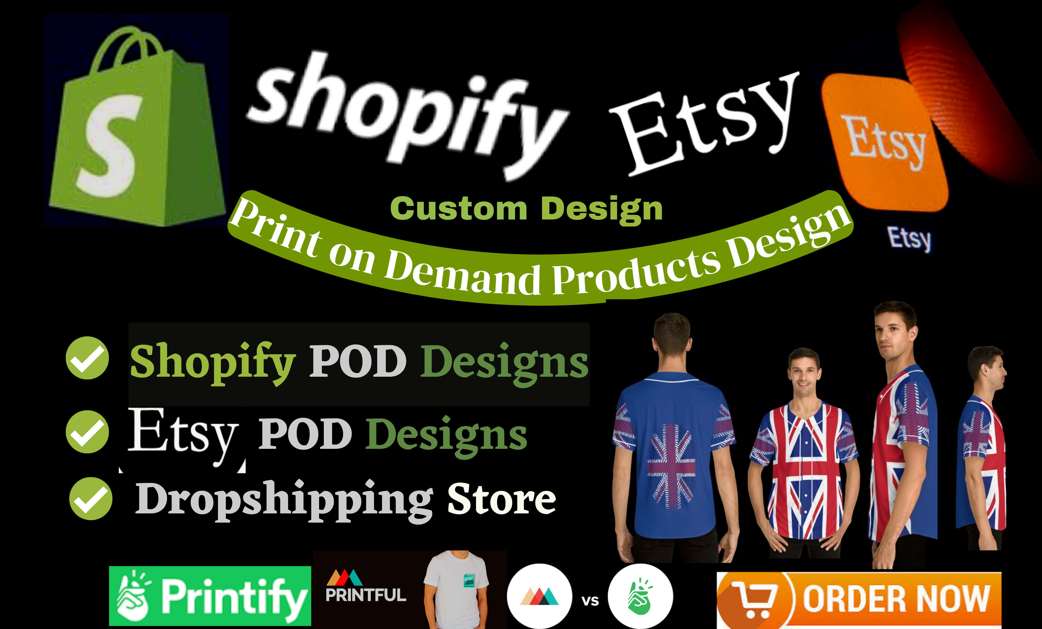 Design Custom Jerseys With Printify