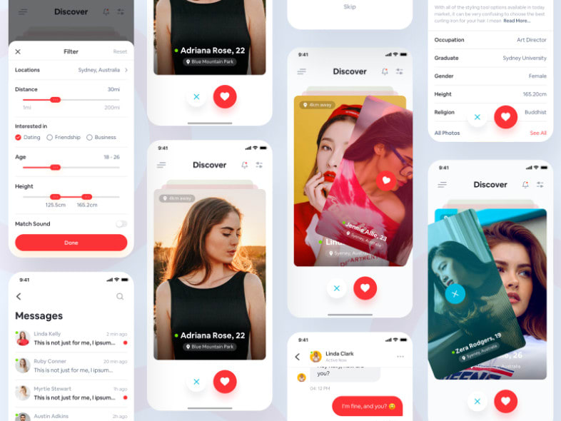 22 social app and dating website