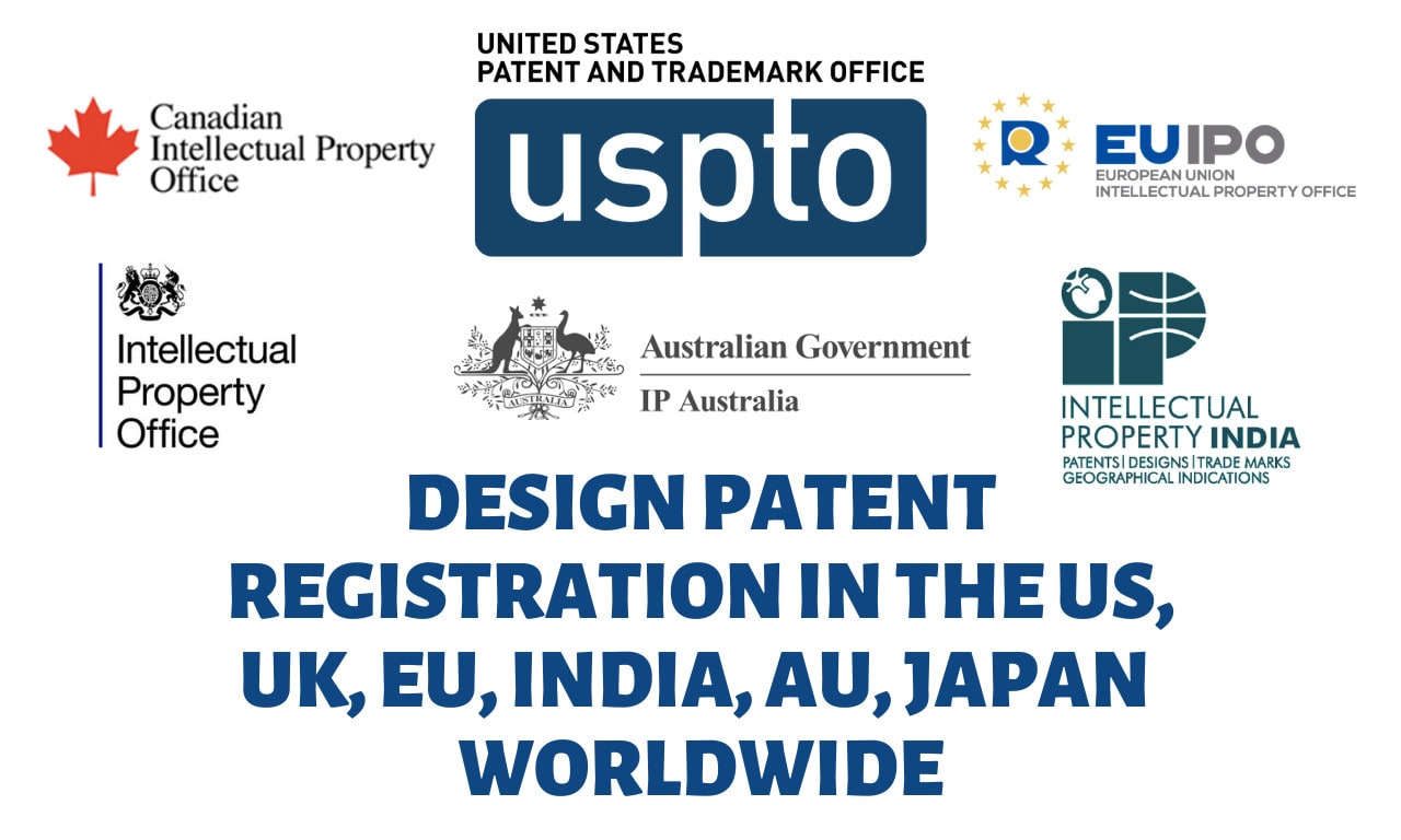 File design patent uk, eu, india, usa, us, au, jp design registration,  copyright by Unboxip | Fiverr