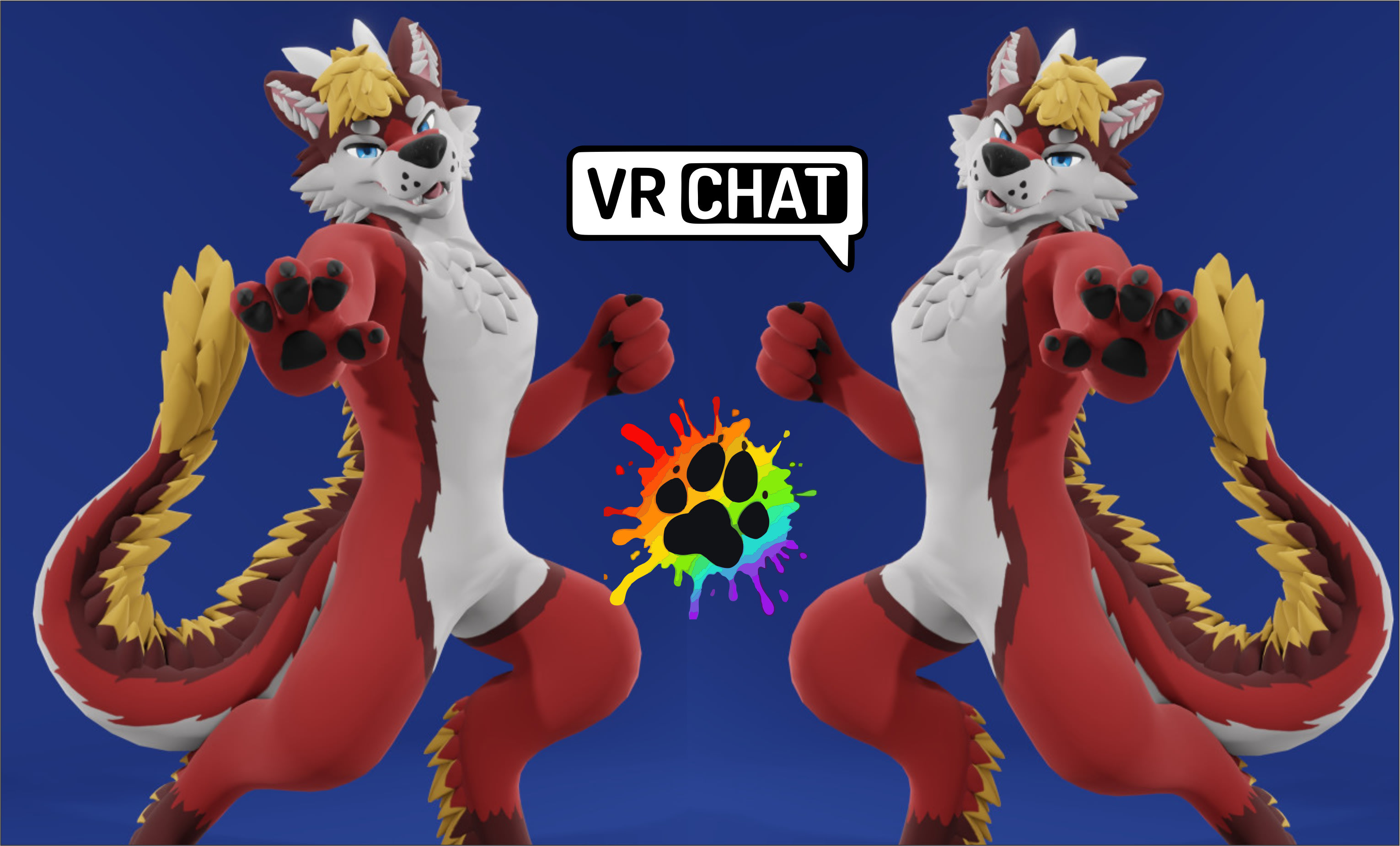 Do vrchat avatar, fursona, furry avatar, nsfw 3d model for vtuber, vrchat,  vr by Hayomhideavatar, furry avatar in roblox - thirstymag.com