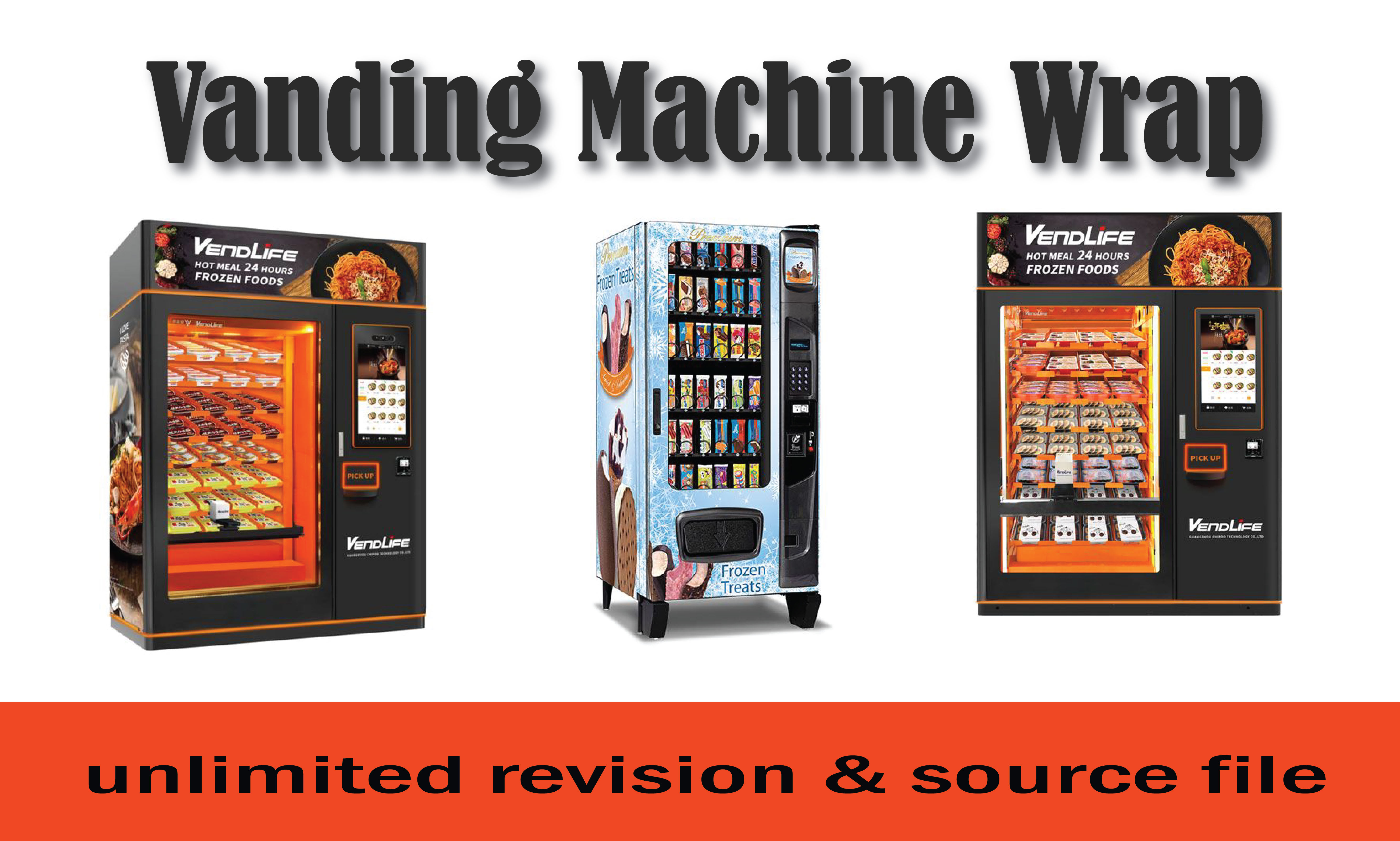 Frozen Food Vending Machine with microwave - Vendlife