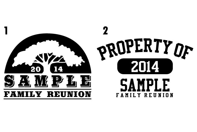 Customize A Family Reunion Design For Flyers Or Shirts By Jatalada