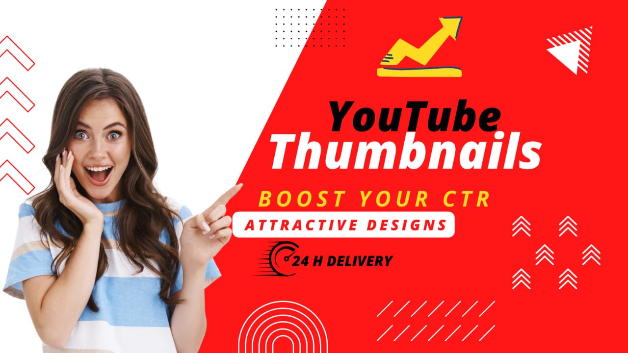 Design canva youtube thumbnail in 24 hours by Naeem1850 | Fiverr