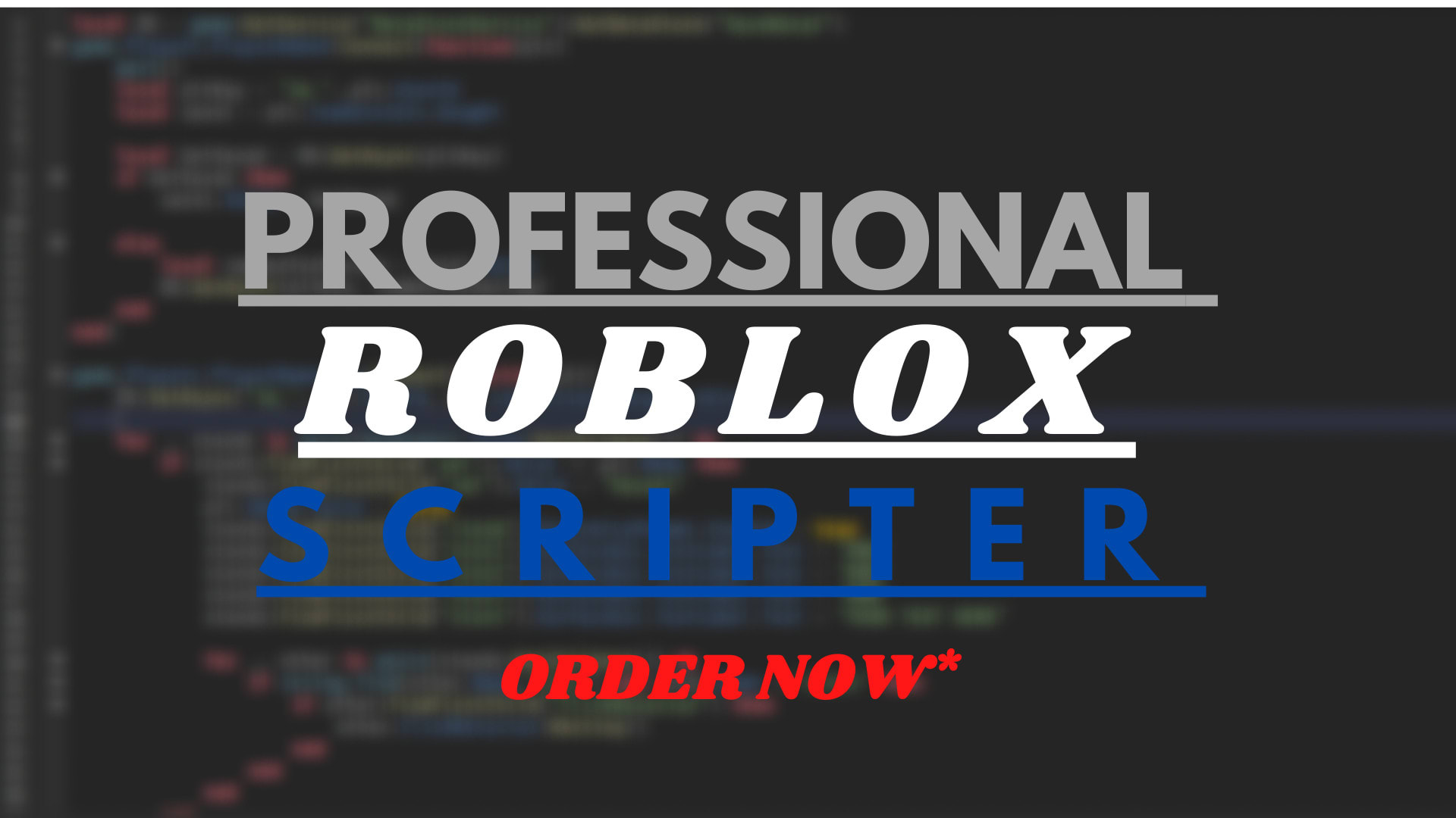 Script for you on roblox as a professional scripter by Brainlystudios