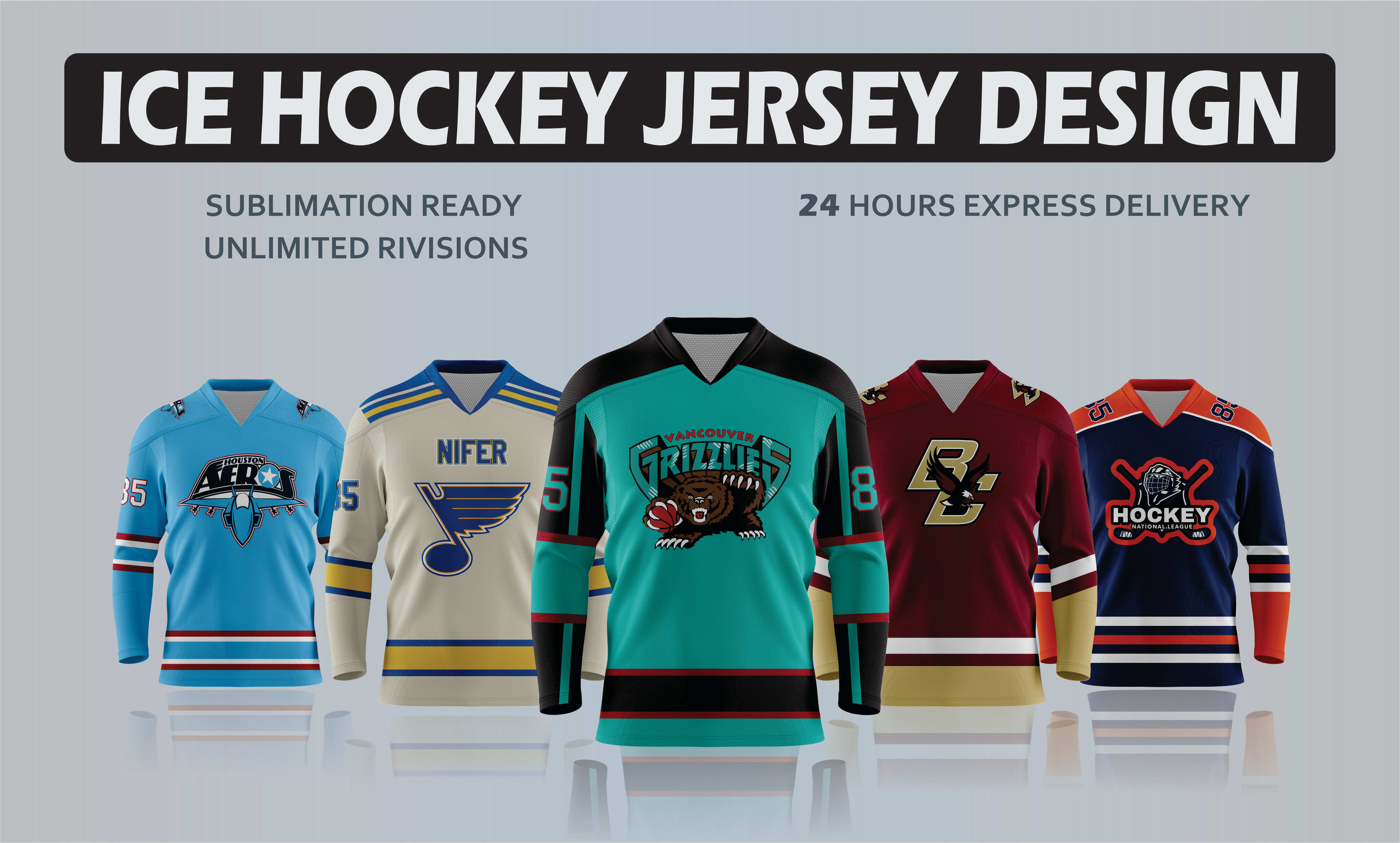 Custom Hockey Uniforms, Design Your Teamwear Online