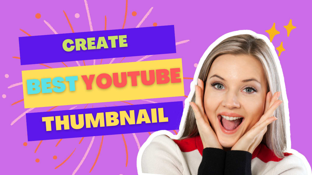 Create a best youtube thumbnail using canva by Expertocrede | Fiverr