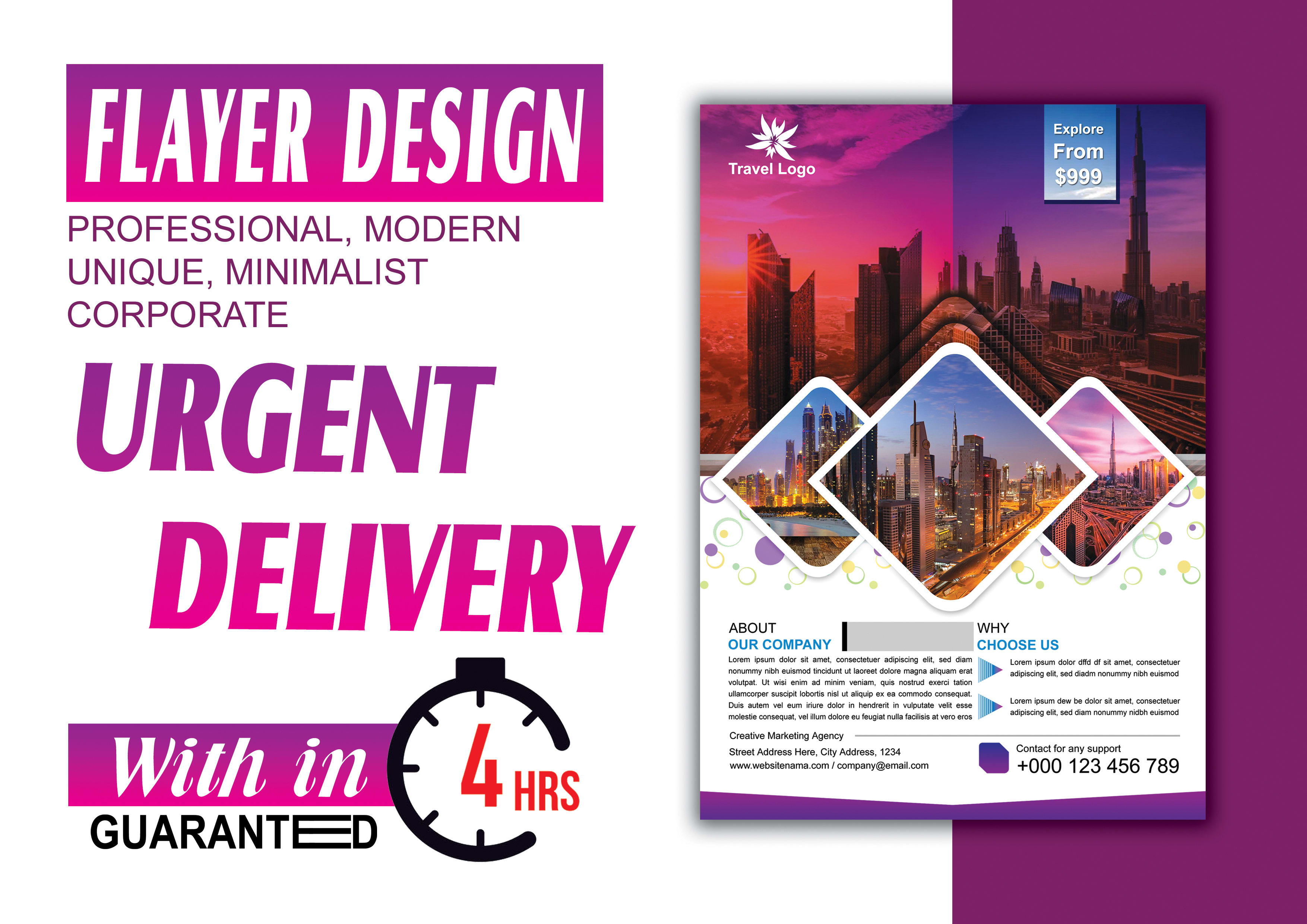 Design Flyer Poster Banner Social Media Post Ebook in Canva and Photoshop