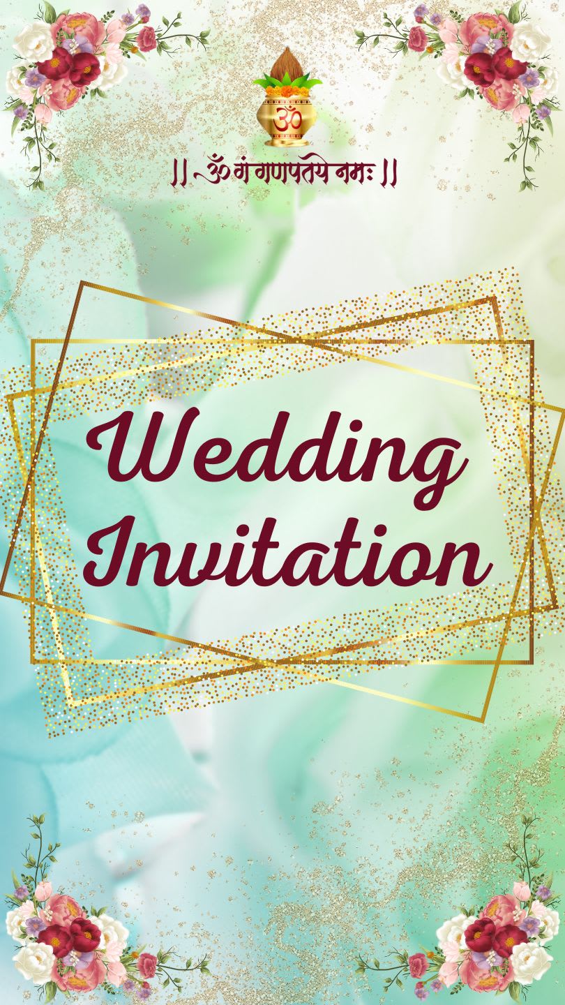 Make your occasion ravishing with a fabulous animated invitation card by  Kavitadhiman521 | Fiverr