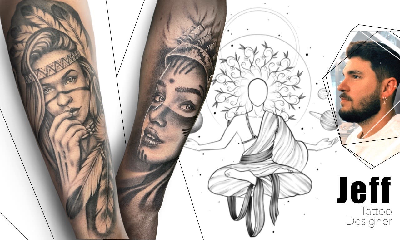Draw a unique custom tattoo design for you by Jefflmd  Fiverr