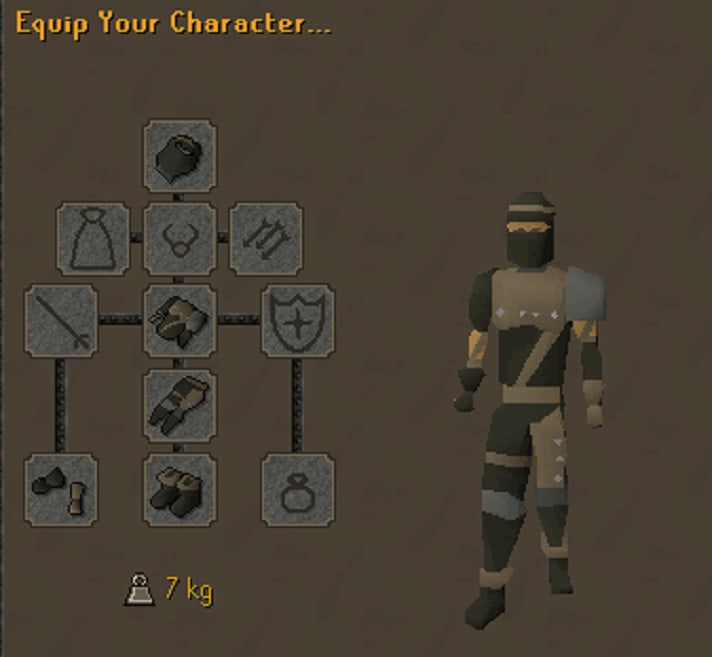 Get you the rogues equipment set in old school runescape by Questerosrs