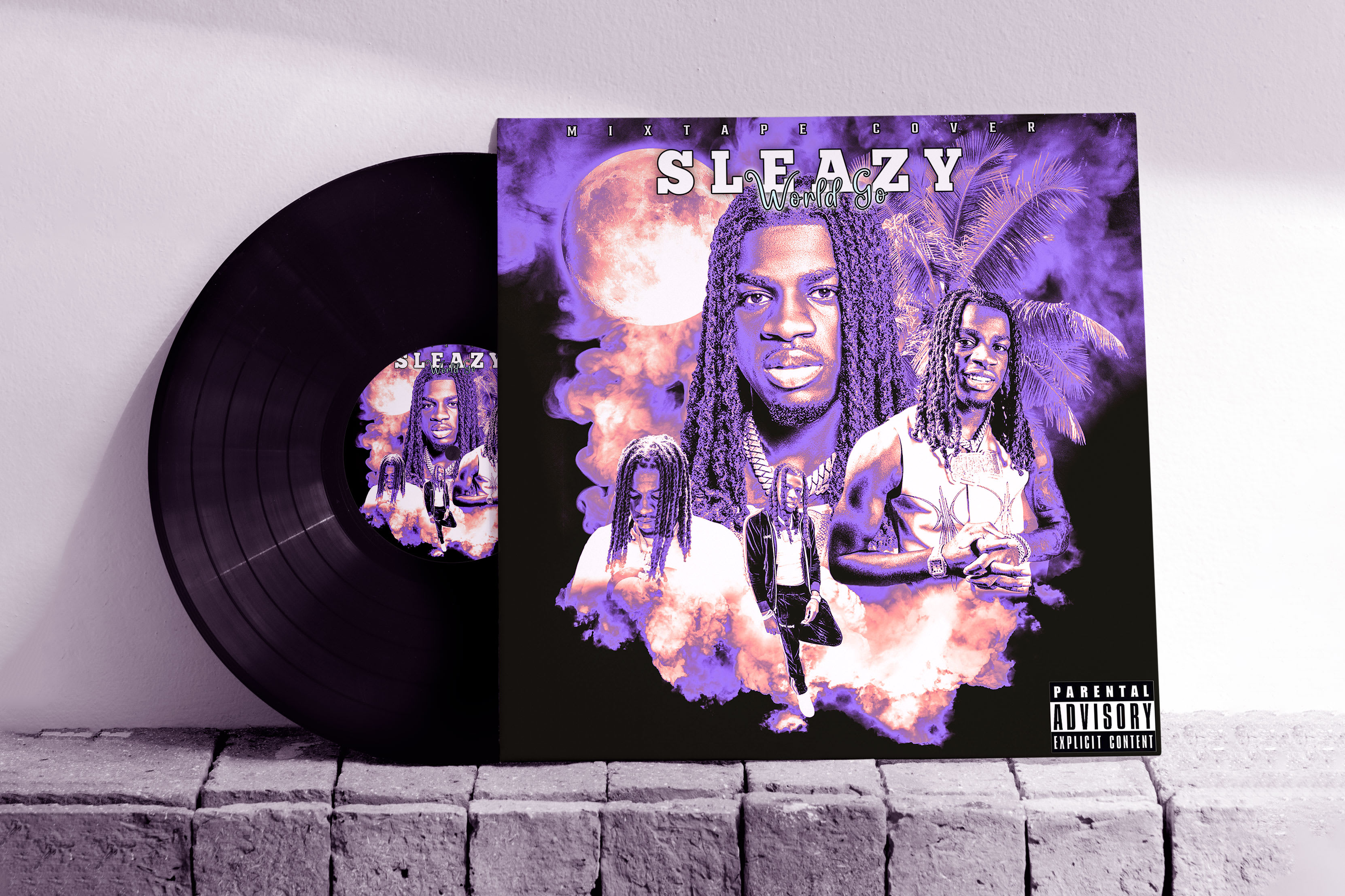 créer une seule pochette, une pochette de mixtape de pochette de CD ou une  pochette d'ep