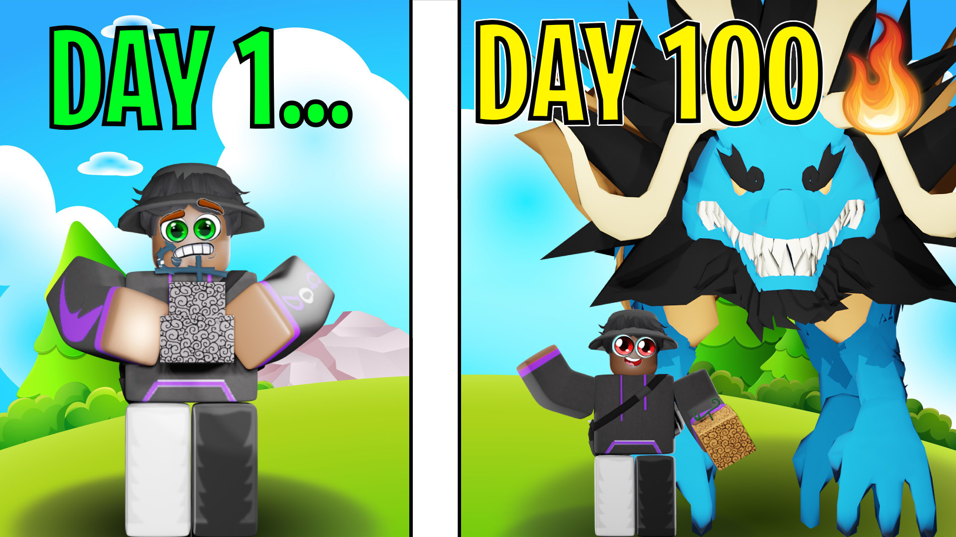 Make a professional roblox thumbnail by Hccorporation