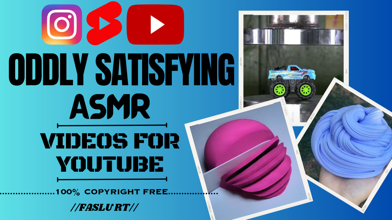 Erstellen sie monetarisierbare, seltsam befriedigende, entspannende asmr- videos