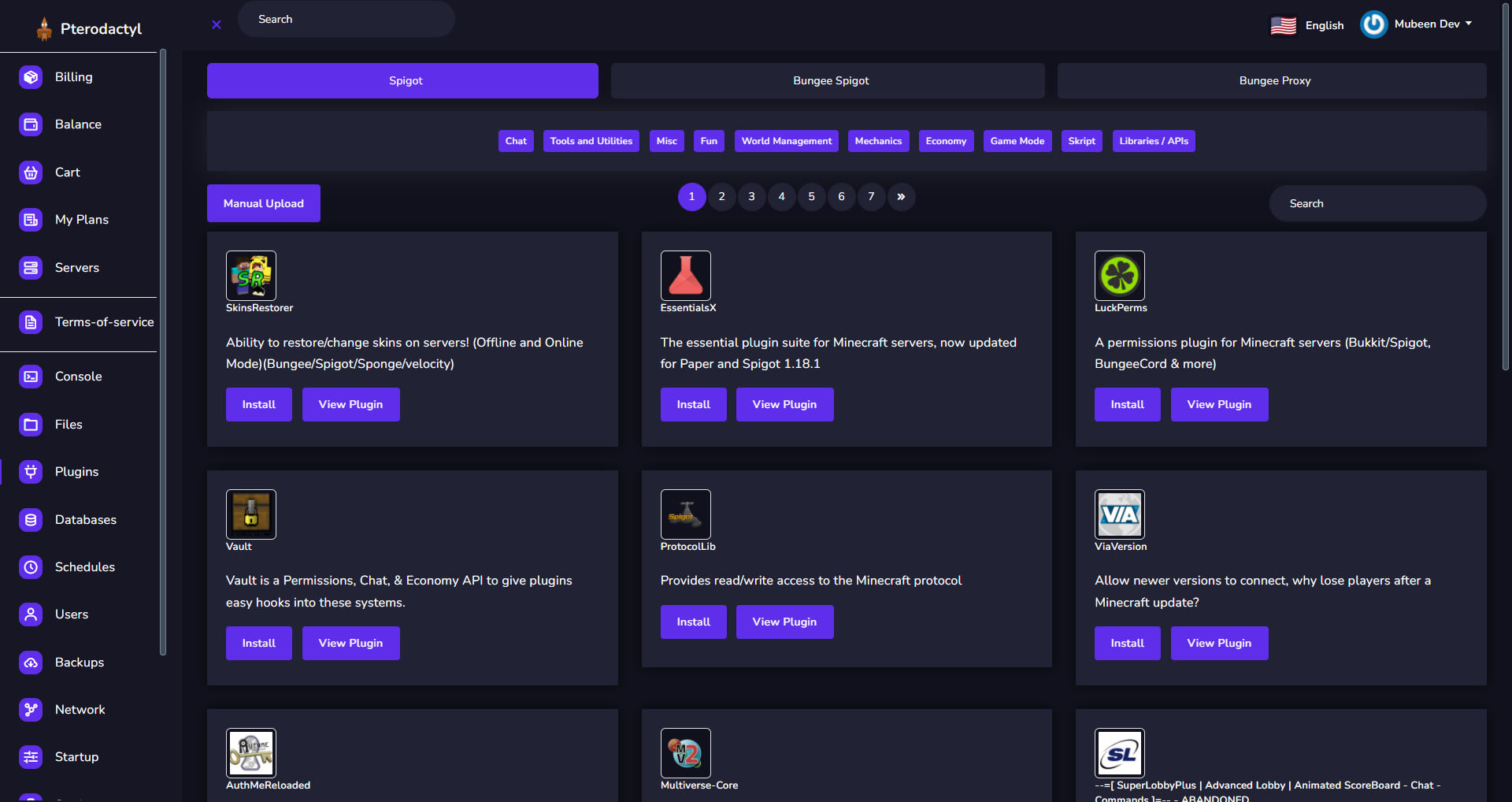 How to: Install Pterodactyl Panel on a KVM Machine : SkySilk Cloud Support