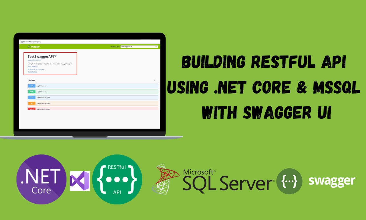 Develop rest api using dot net core and mssql with swagger ui by  Dynamic_tech Fiverr