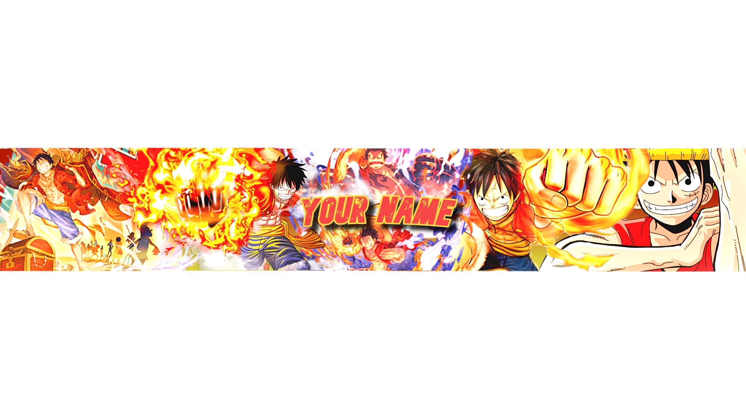 make a banner for your channel anime gaming content creator themed