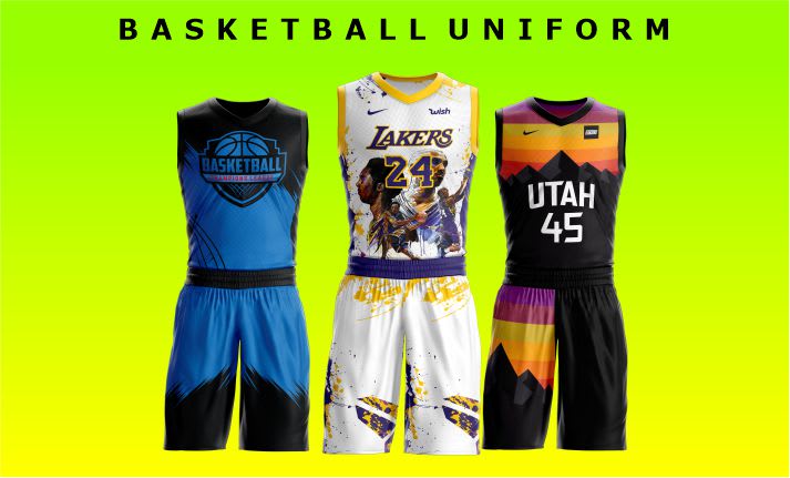 Realistic sport shirt Utah Jazz, jersey template for basketball