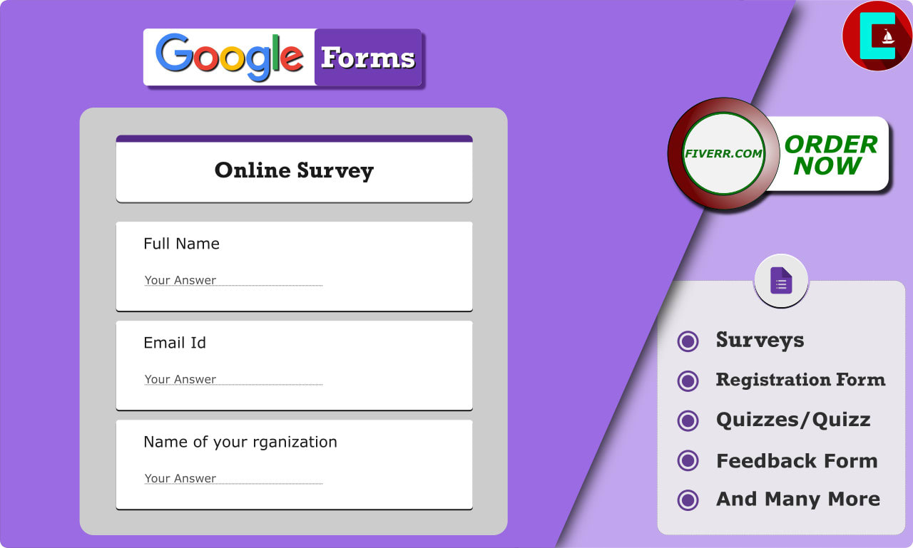 Google on sale forms online