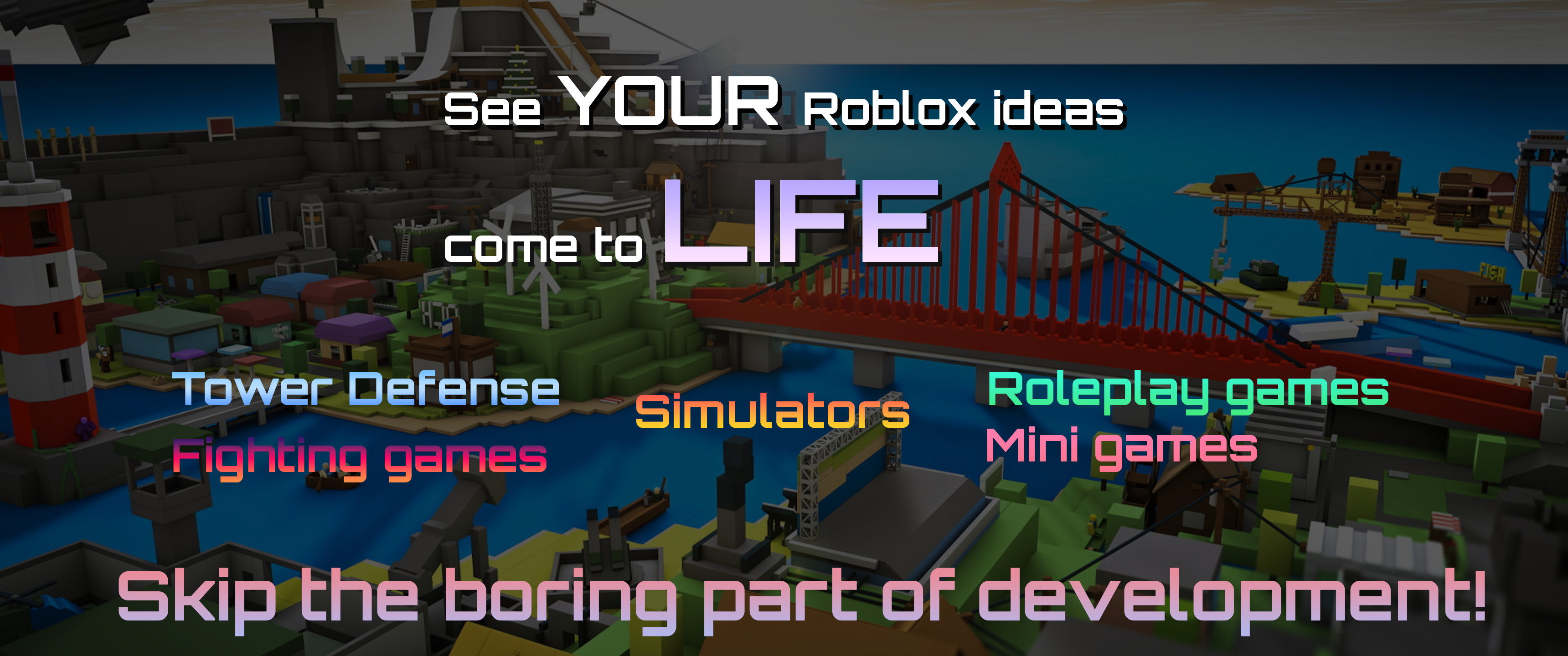 Create your first ROBLOX Simulator game