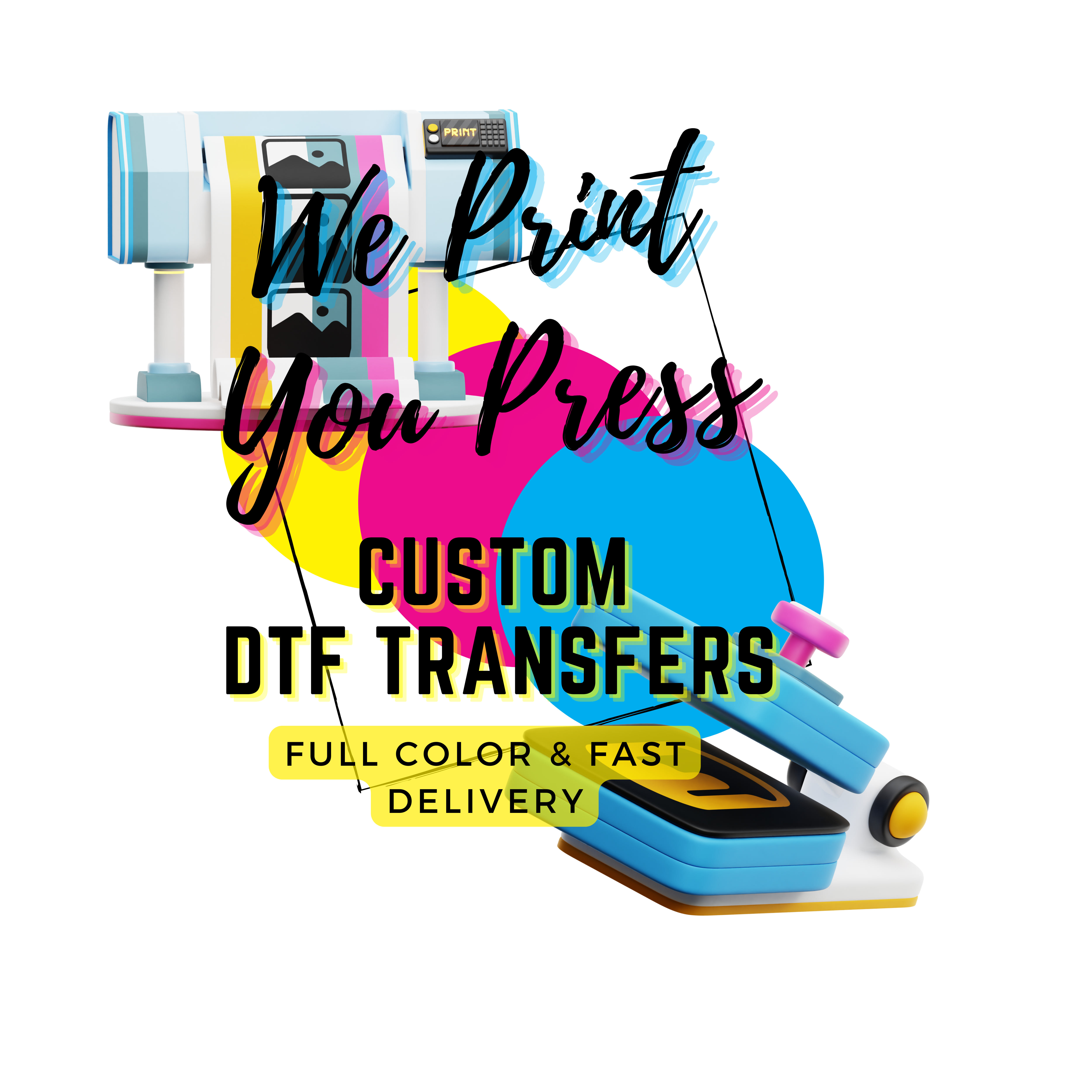 DTF Transfers and Custom Printing Services