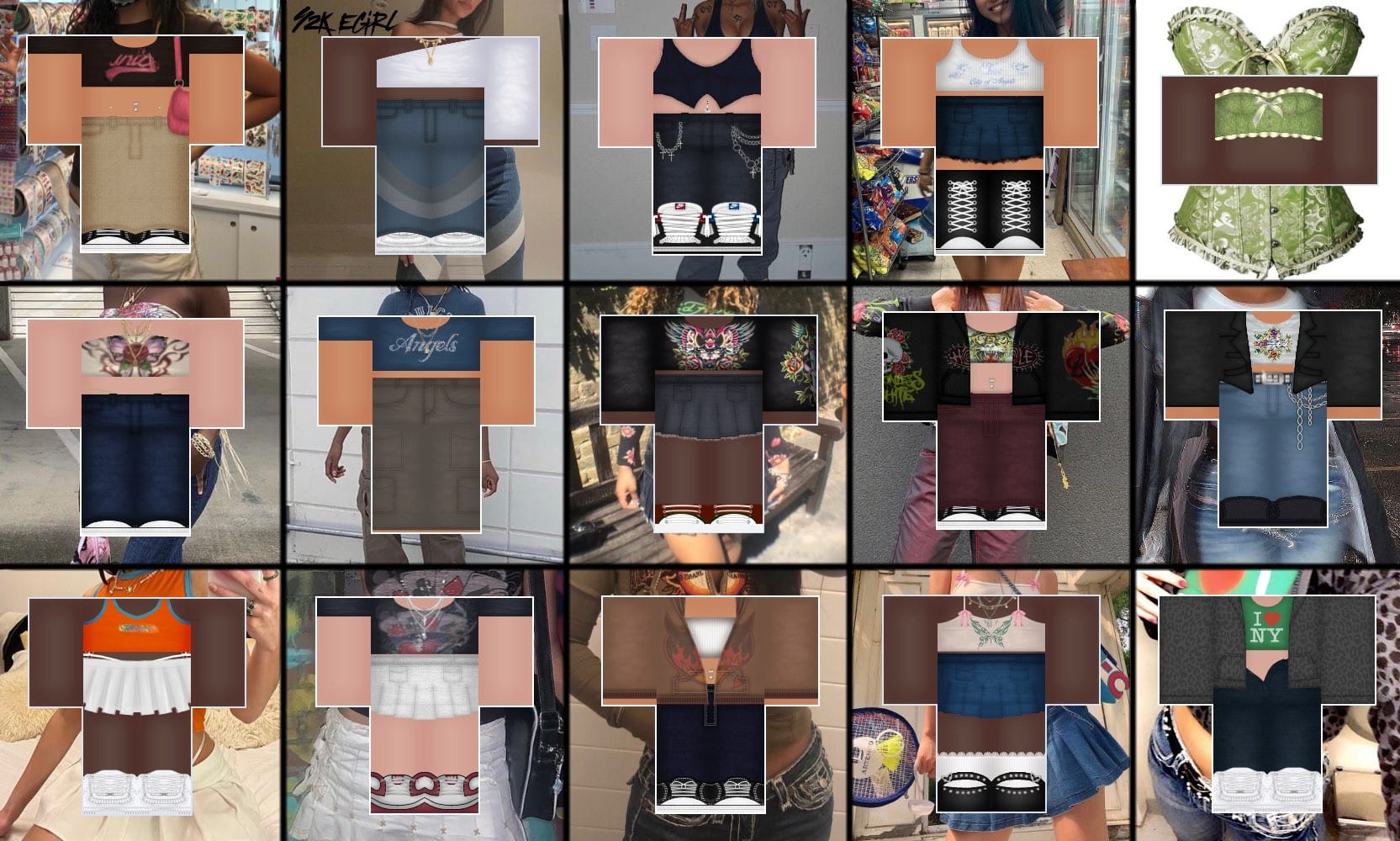 how to recreate any outfit from pinterest to Roblox