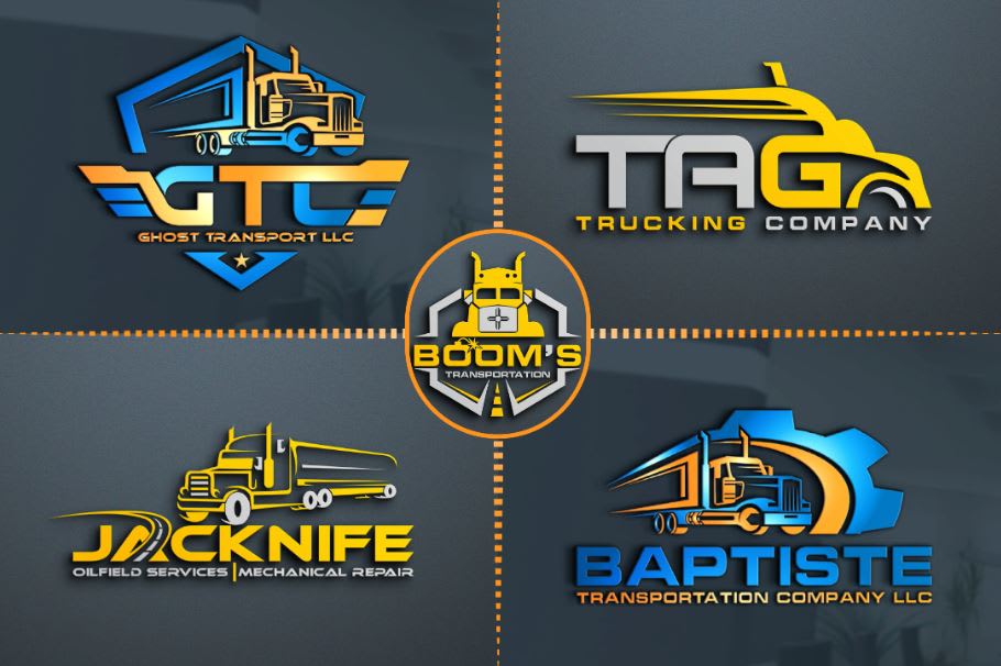 Trucking Logo Design Free Truck Logo Designs | DesignEvo Logo Maker