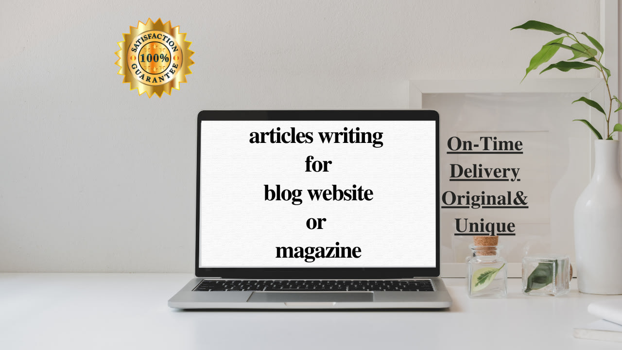 Write Original Articles