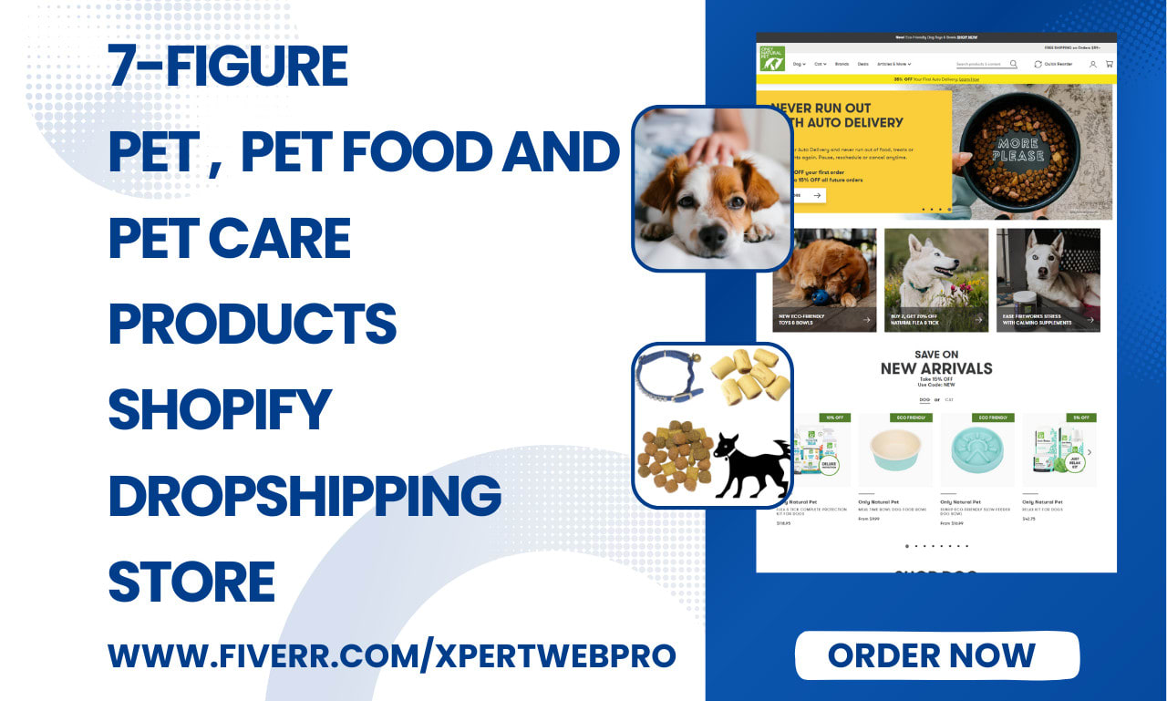 Pet Food Pet Store Dropshipping Petshop: Professional Pet