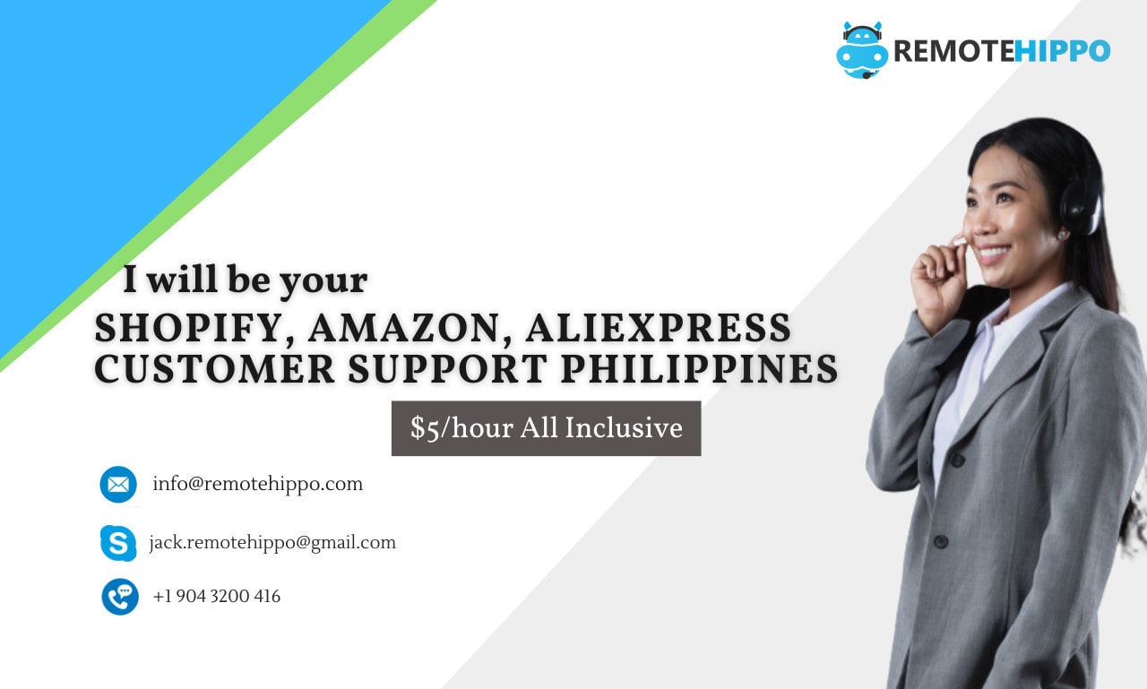 Be your shopify, amazon, aliexpress customer support philippines by  Lovelyremotehip | Fiverr