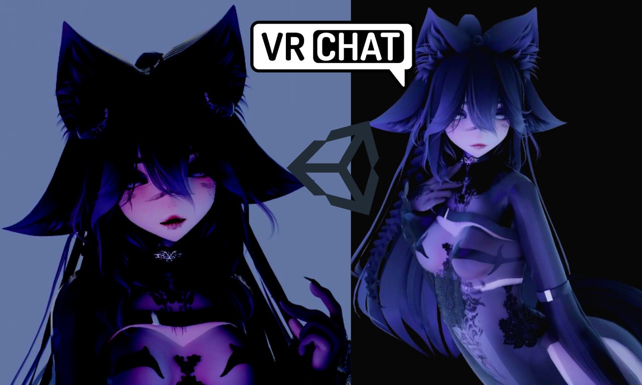 Custom vrchat avatar, vr avatar, vrc avatar, 3d model vtuber for game,  avatar by Chatvr | Fiverr