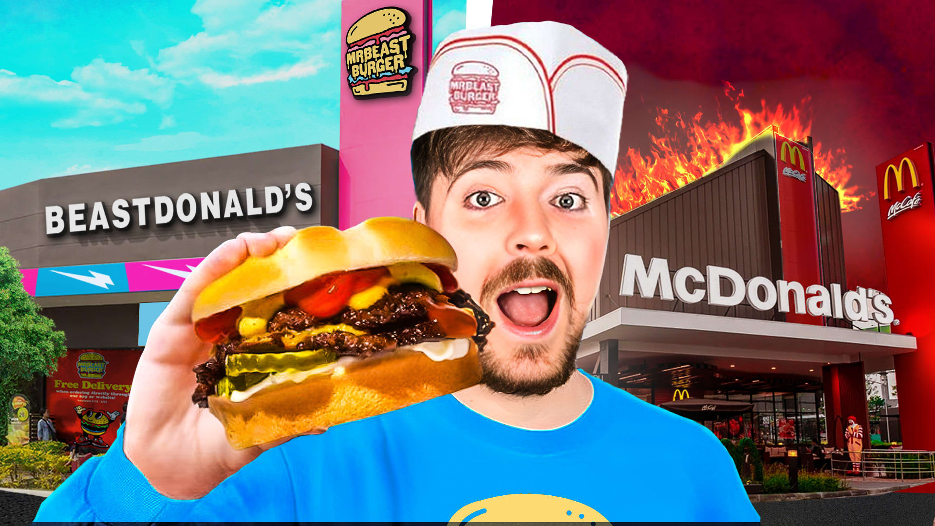 Make thumbnails like mrbeast by Thedigitalmonst Fiverr