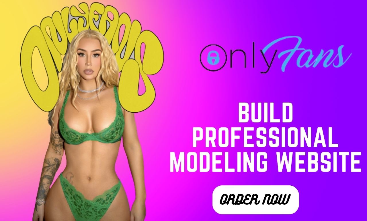 Build onlyfans model website beauty modeling agencies website model agency  site by Brian_techy | Fiverr