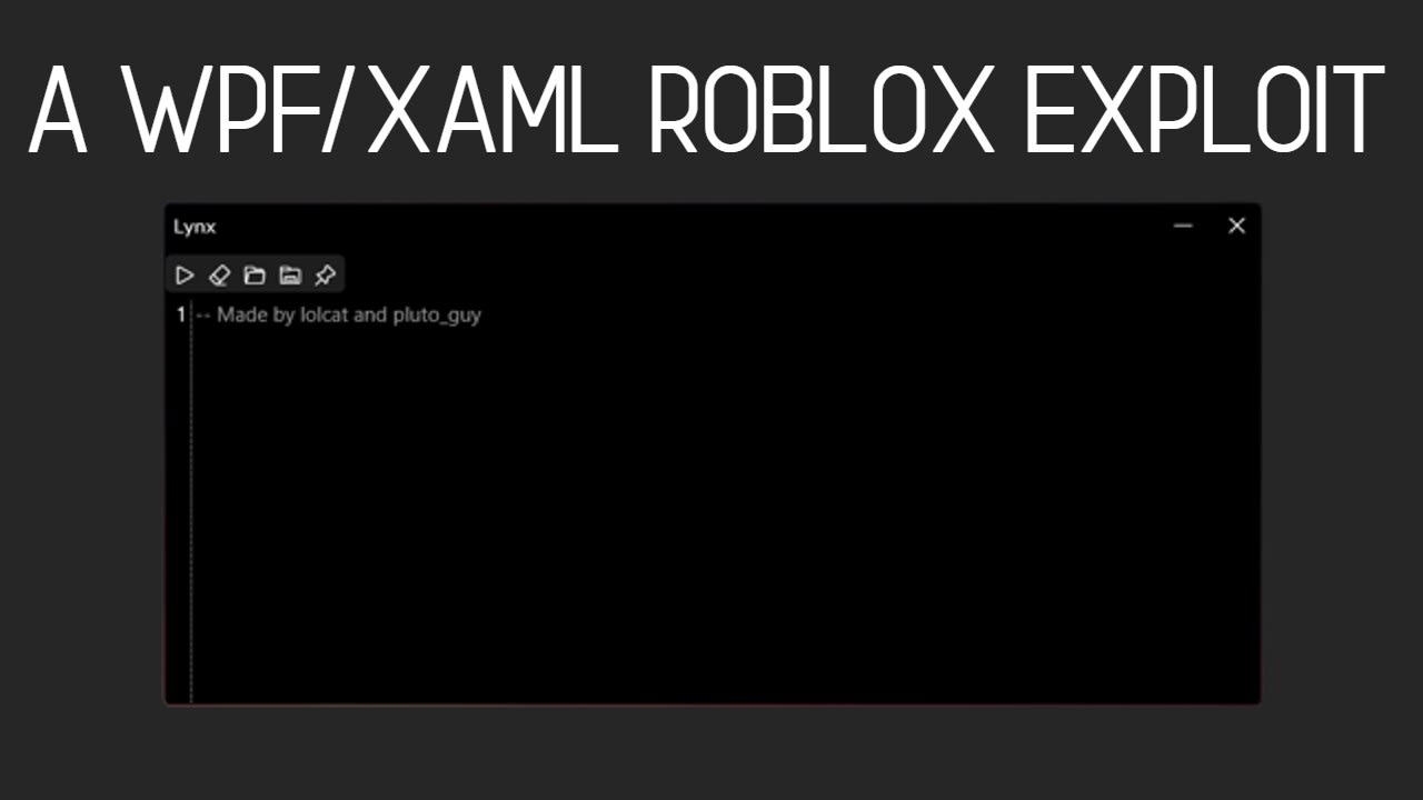 NEW!] ROBLOX EXECUTOR, WORKING PC VERSION