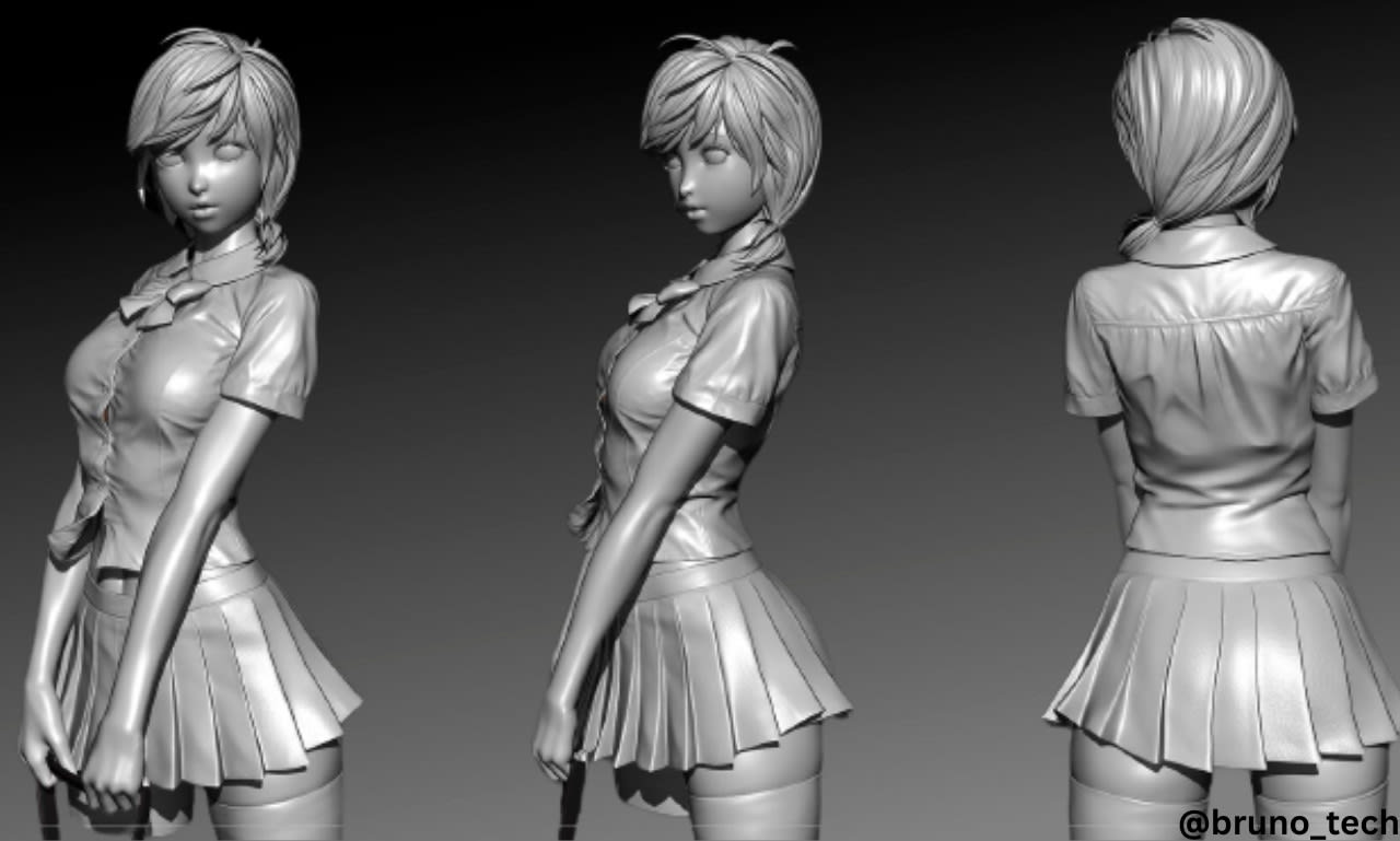 Anime Character Creator: Make 3D Anime Characters in Blender