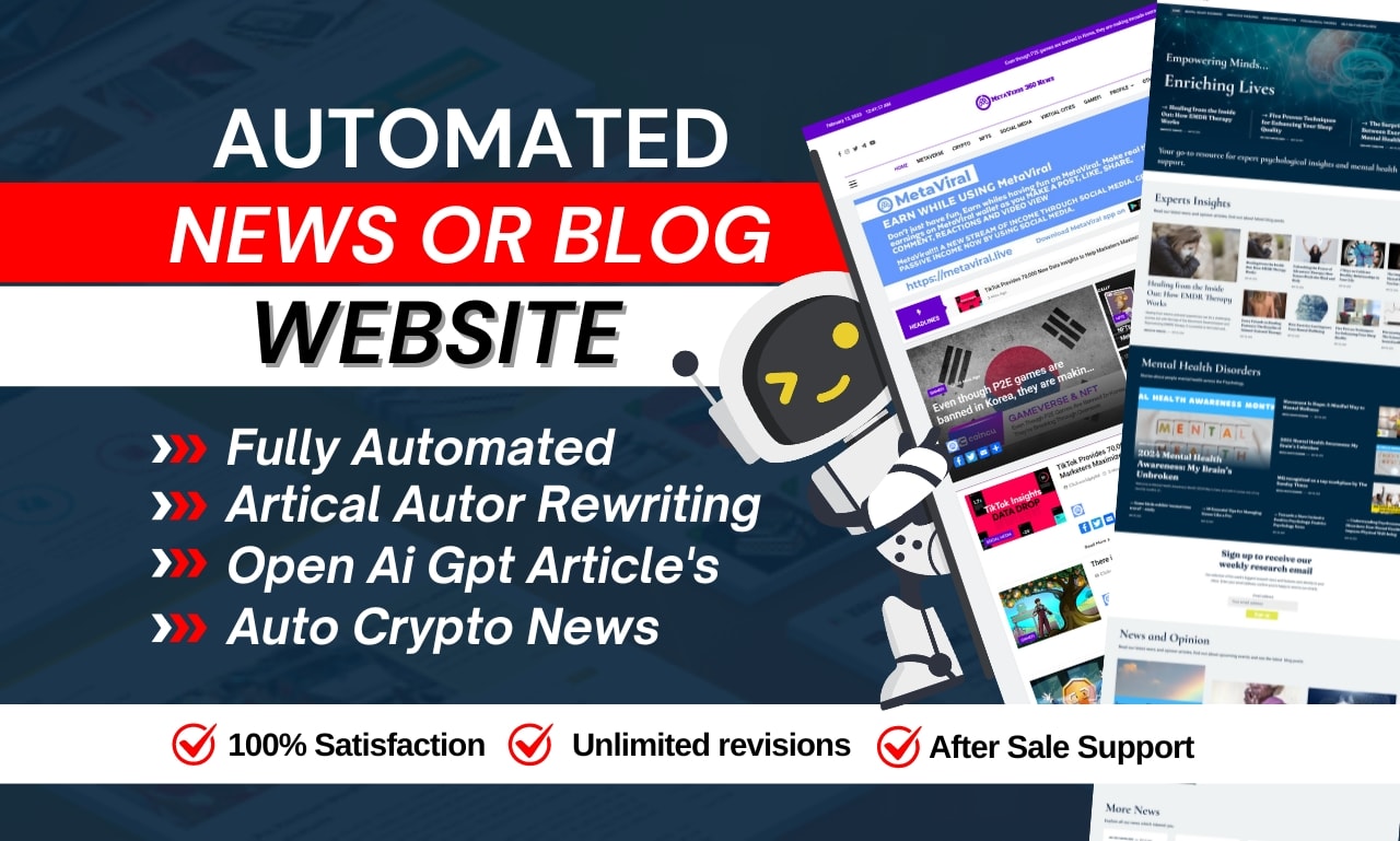 News Website Installation Turnkey Automated - Autopilot Adsense Income FREE  News Website Script