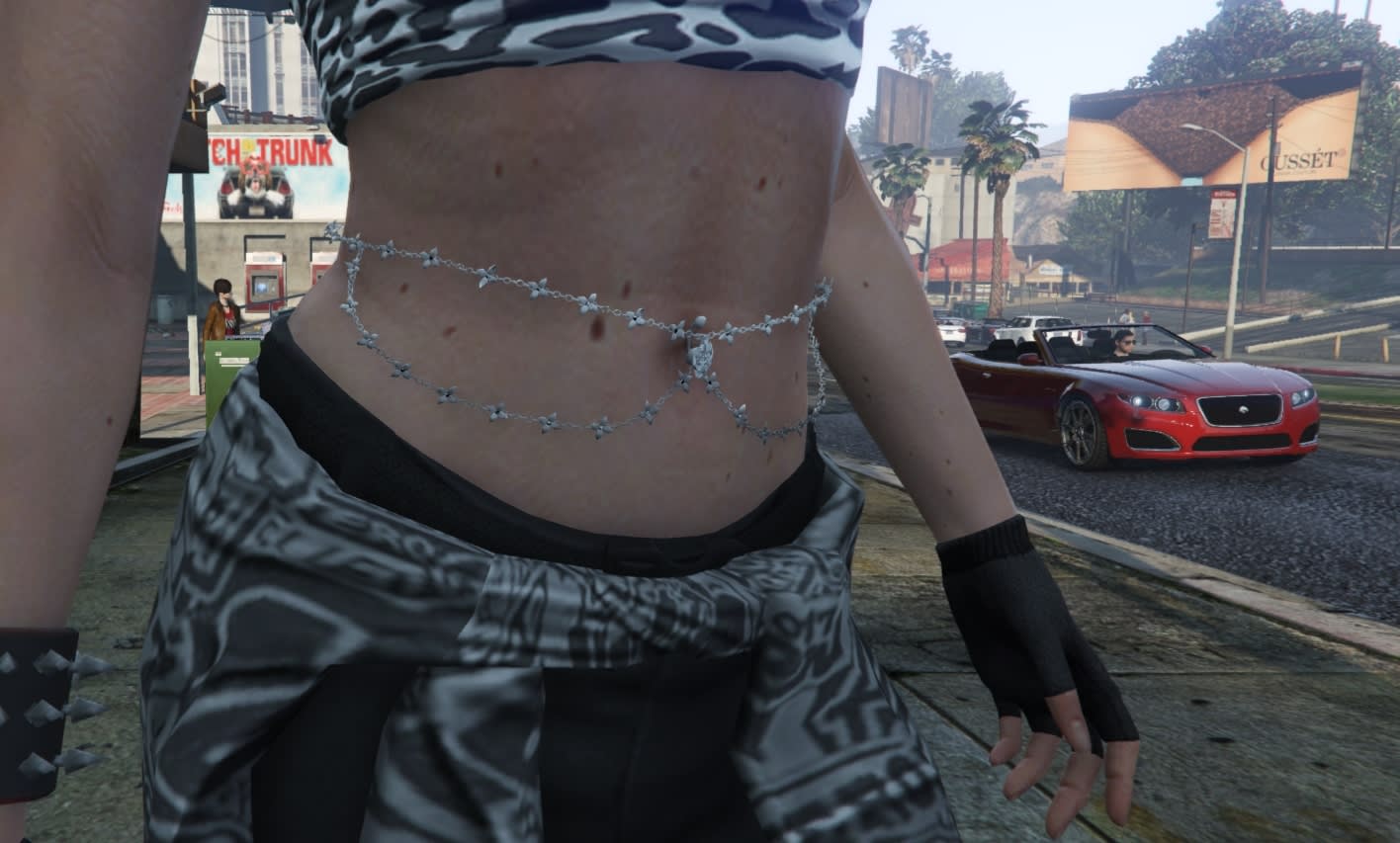 Make clothes and accessories for your mp character from gta5 by Creativyx