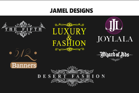 Design Luxury And Fashion Logo In 12 Hours Only By Jameldesigns