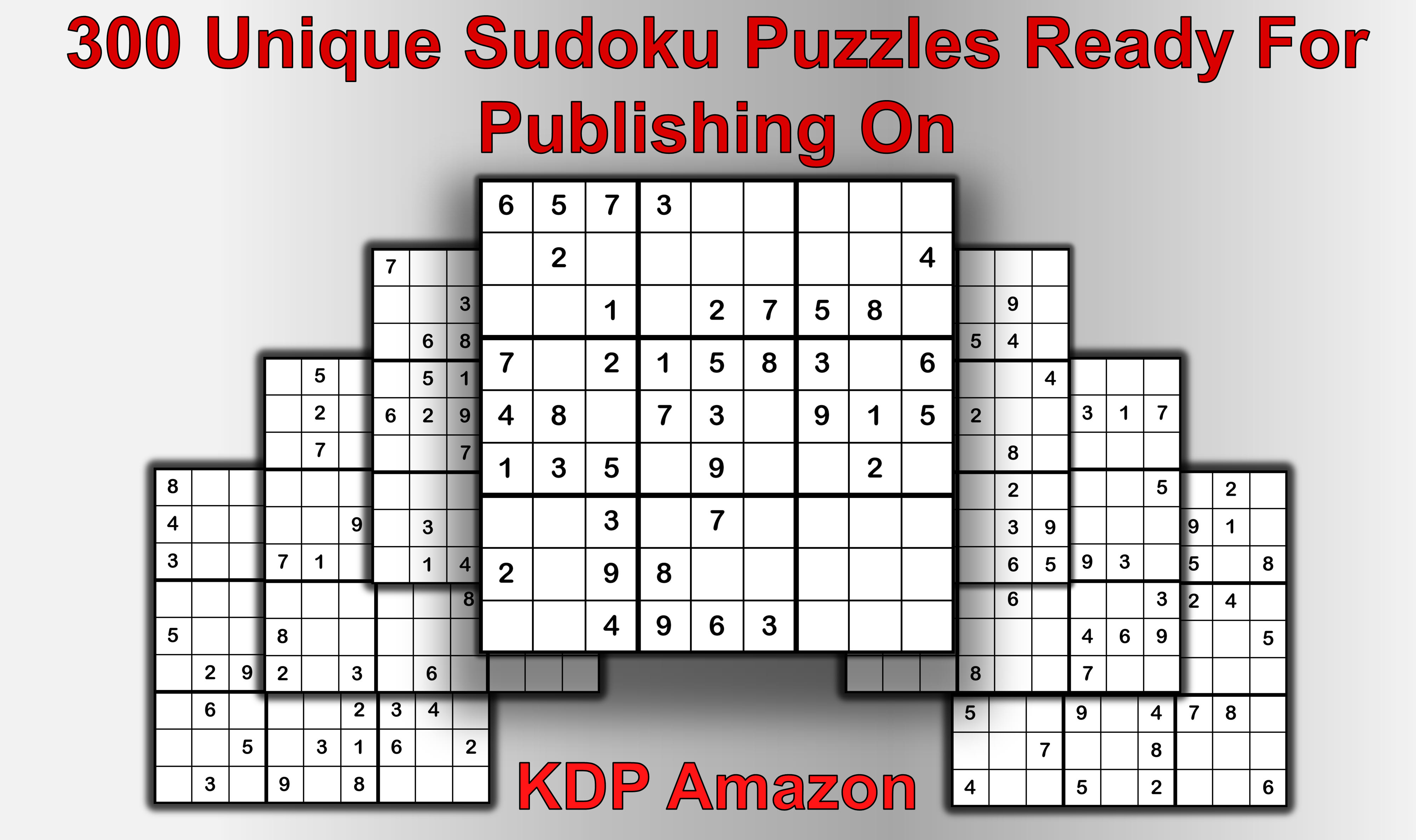 Sudoku Para Adultos 300 Sudoku NIVEL Medio: 300 Sudoku para adultos con  Soluciones (Paperback) 