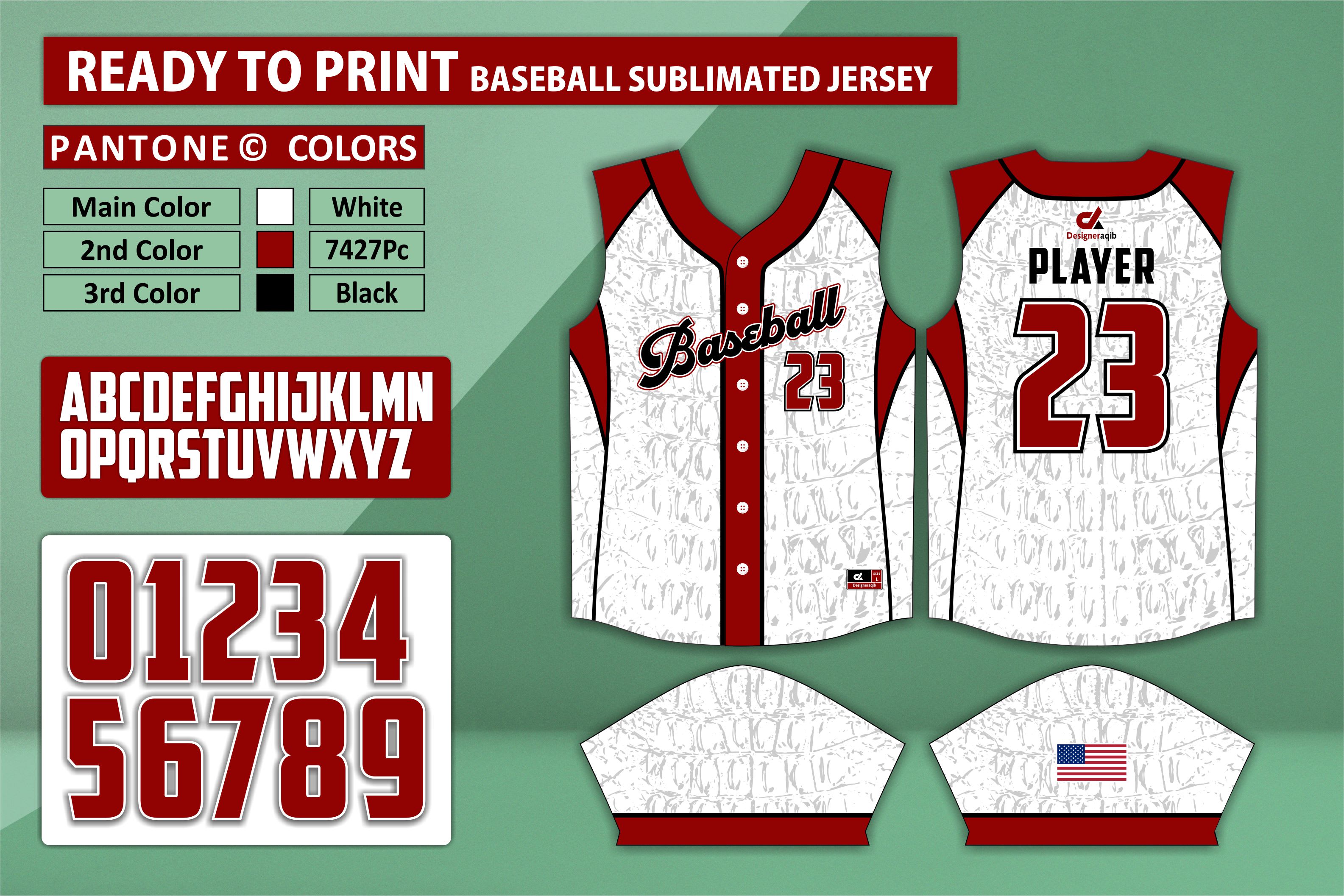 Layout baseball jersey and all esports jersey design by Aqibto