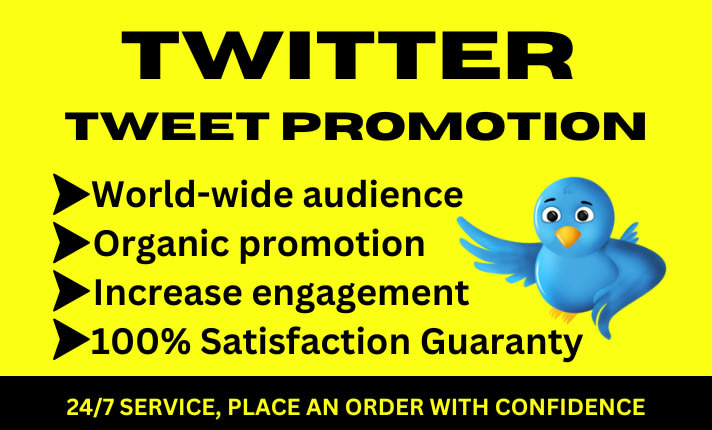 Twitter Tweet Promotion for Growth and Engagement