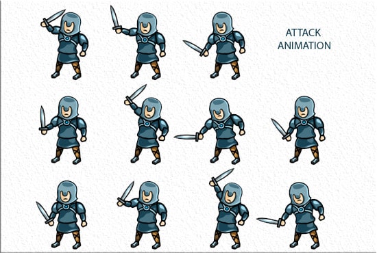 Make 2d animated game arts by Geronika2004 | Fiverr