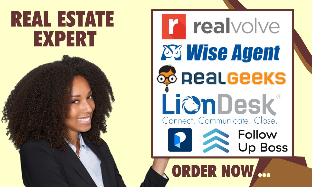 Setup follow up boss placester real geeks liondesk realvolve real 