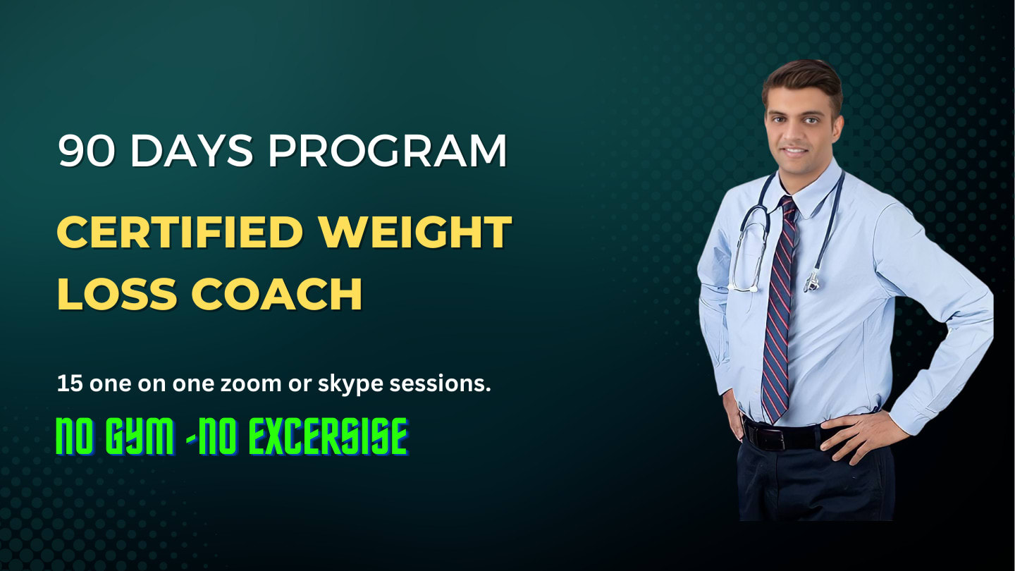 Be your coach during 90 days weight loss journey by Doctormsq | Fiverr