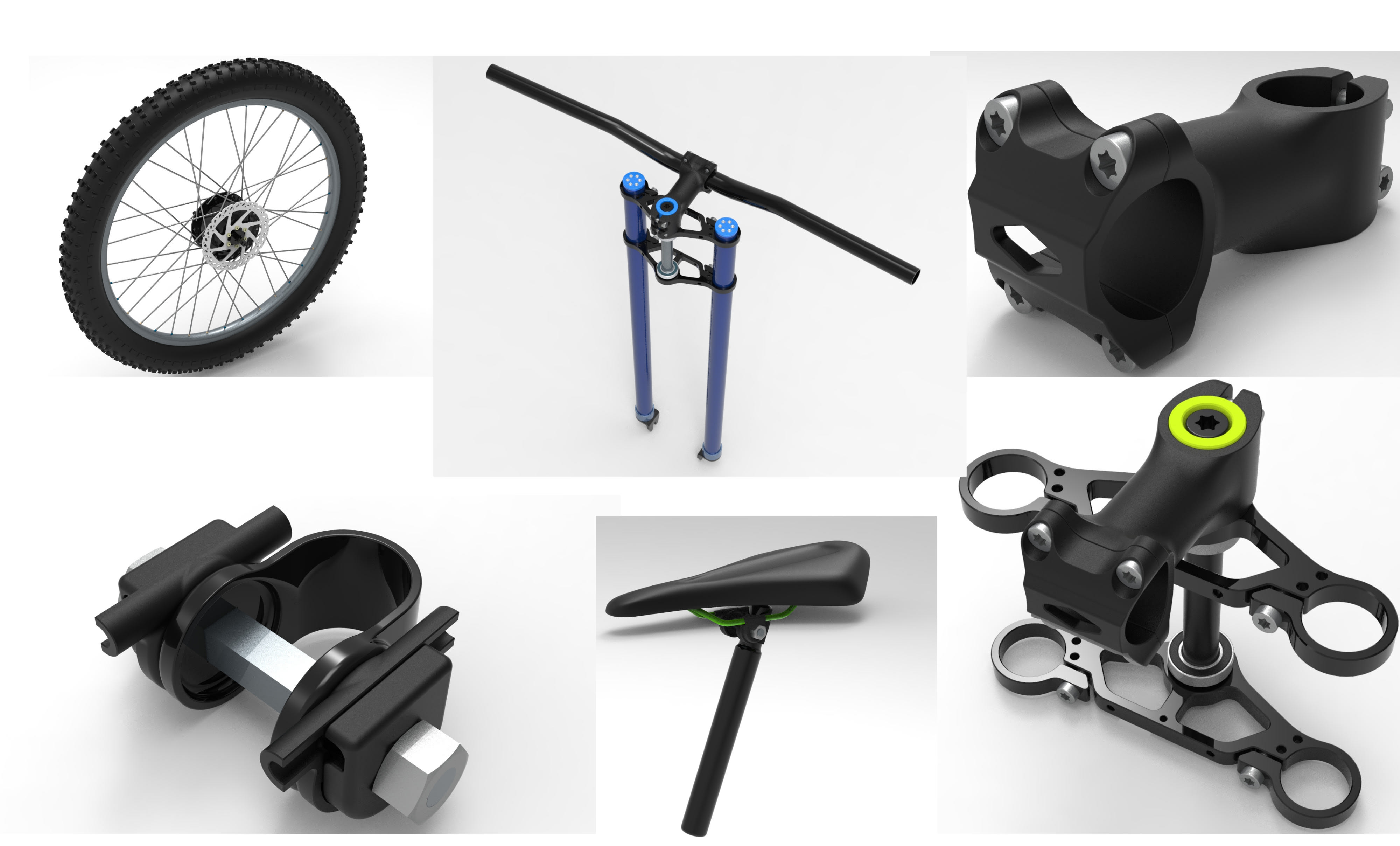 Concevoir des modèles cao 3d, des cadres de conception et de vélo