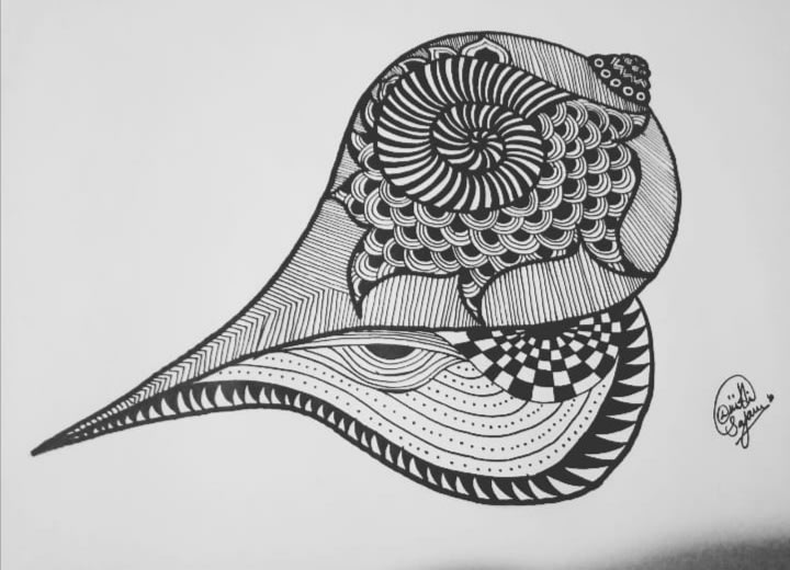 Creative Black Pen Drawings Creative Easy Sketch Pen Drawing Easy