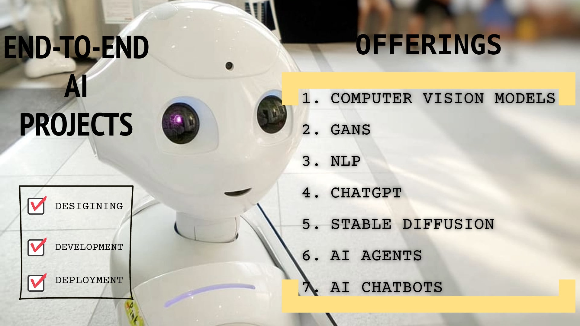 Be your machine learning engineer to build your ai projects by - Main Image