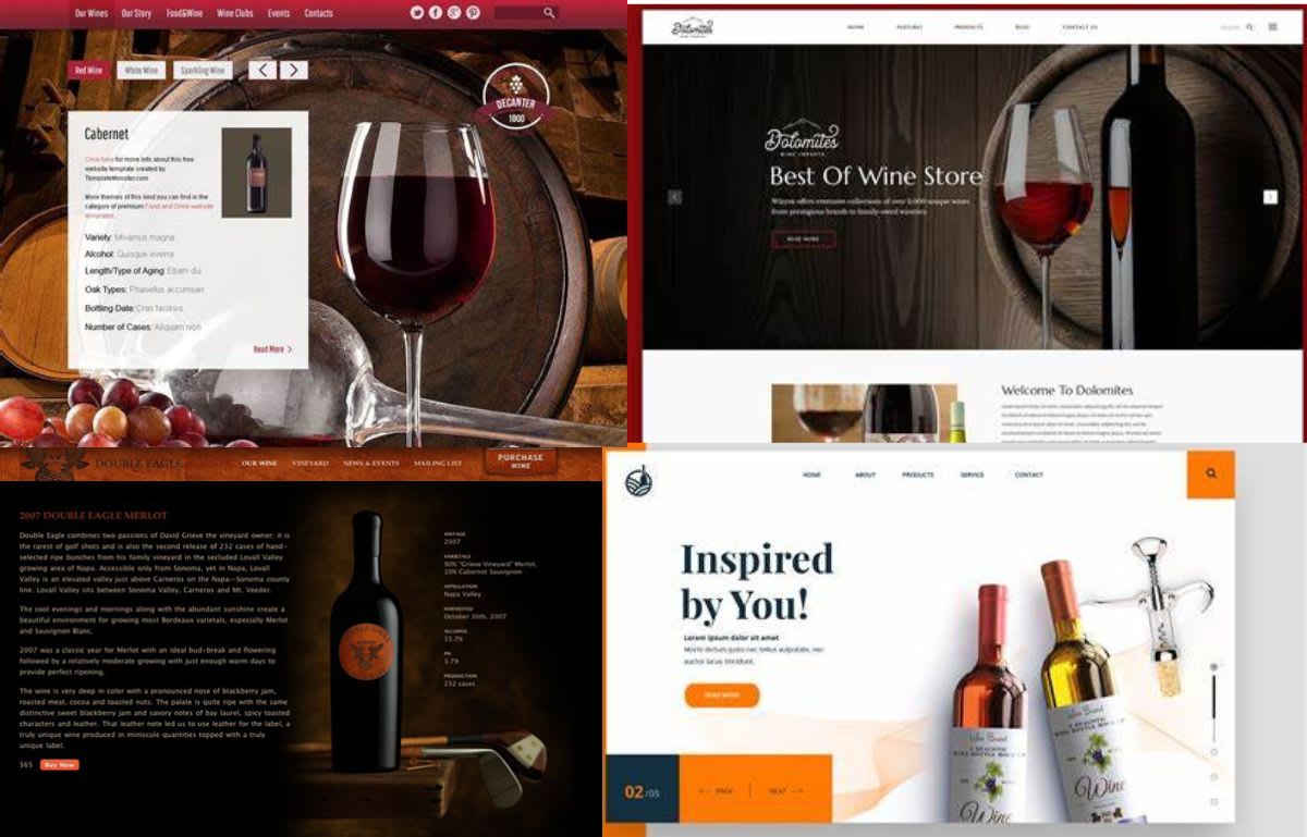 Online wine deals sales