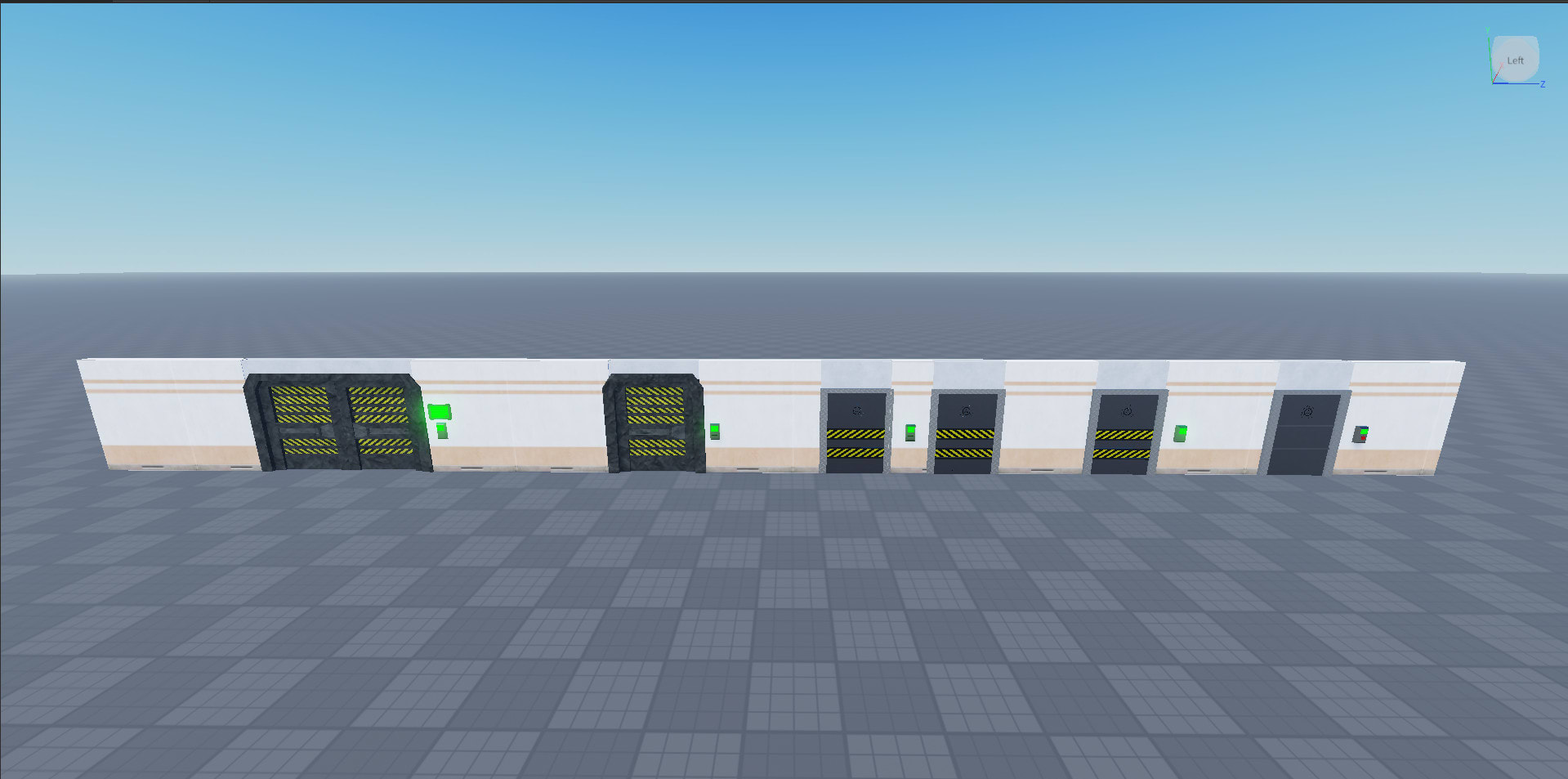 build and script an scp door on roblox studio french or english