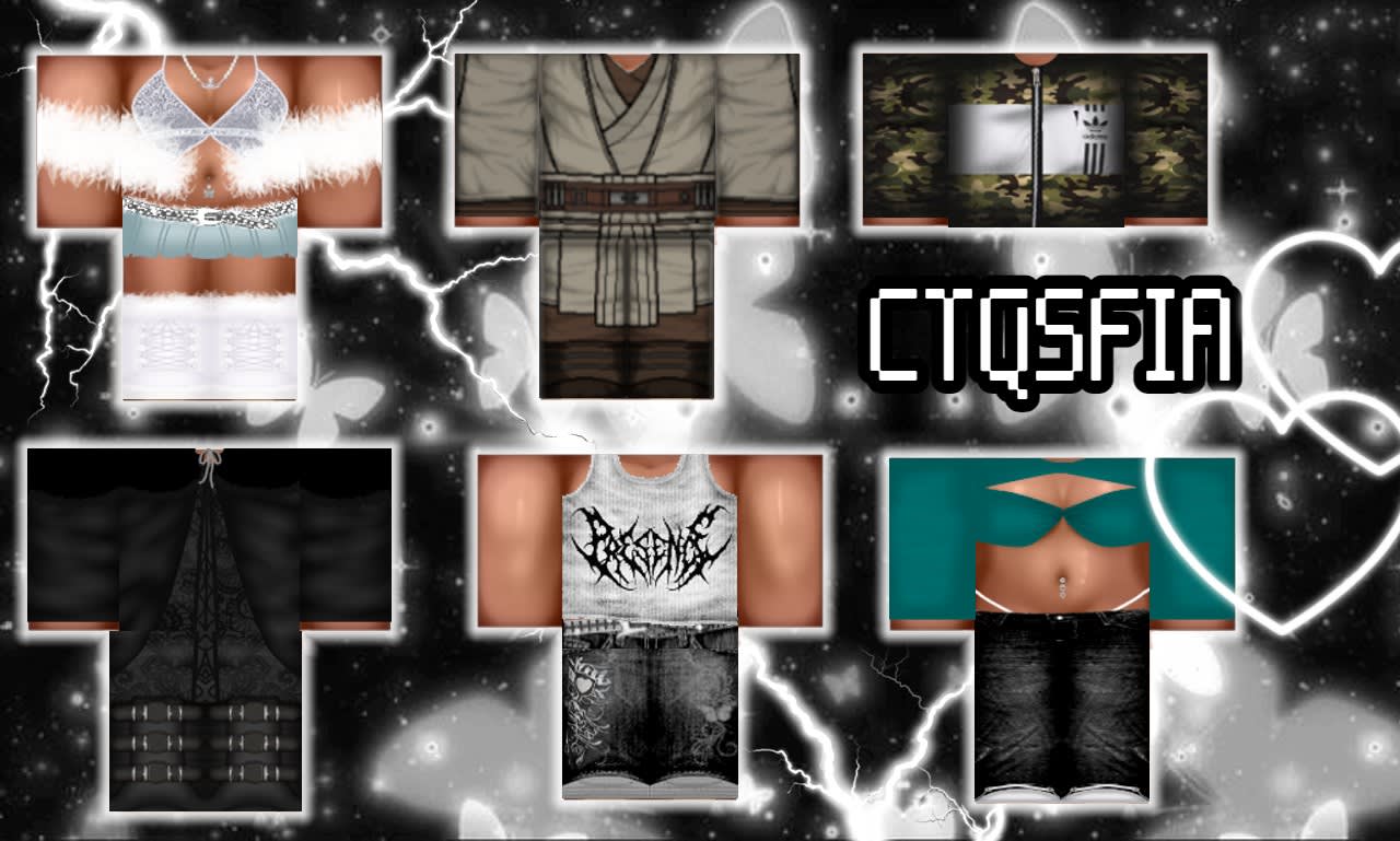 Make custom high quality roblox clothing for you by Vegacaad