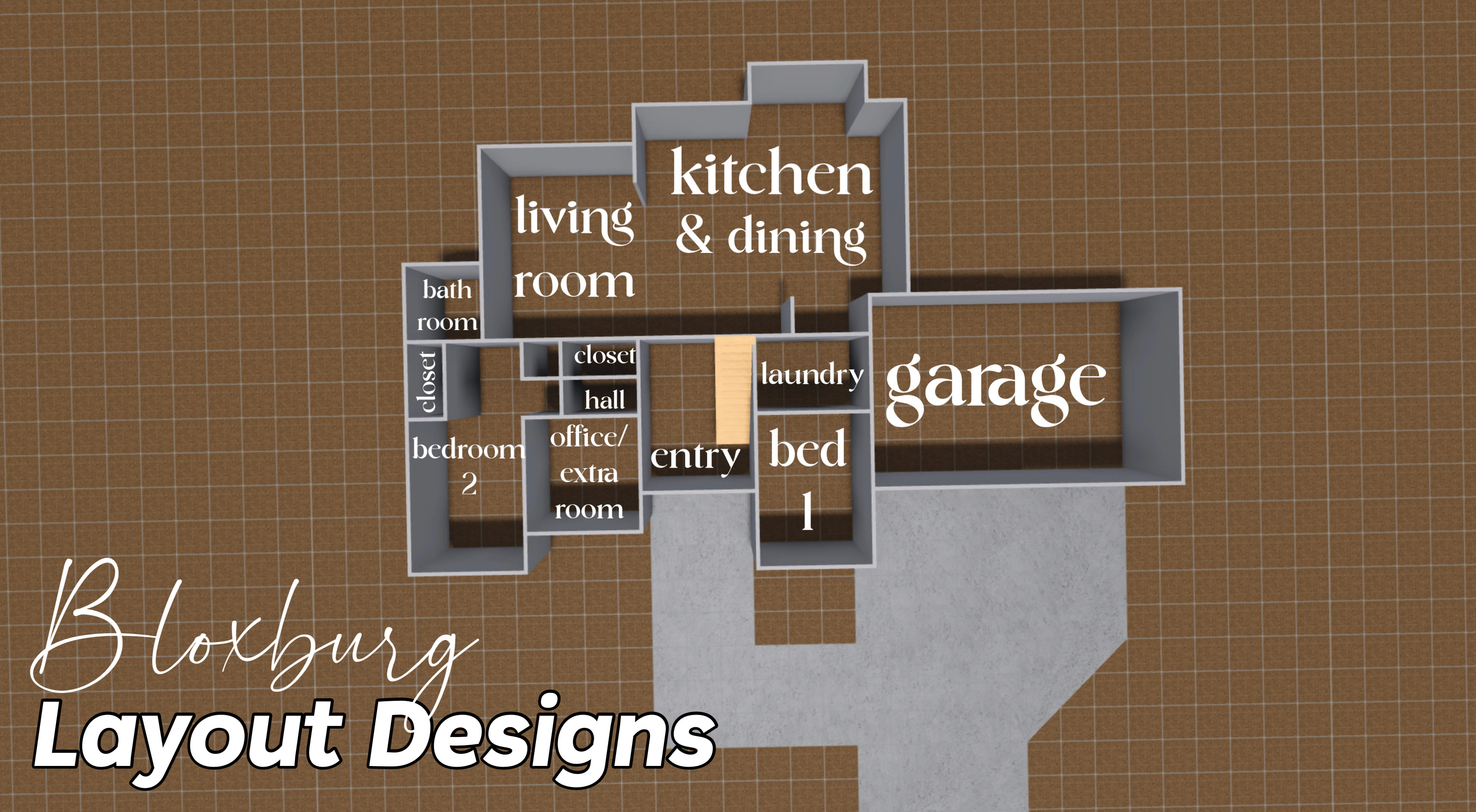 Build Or Design A Bloxburg House Layout